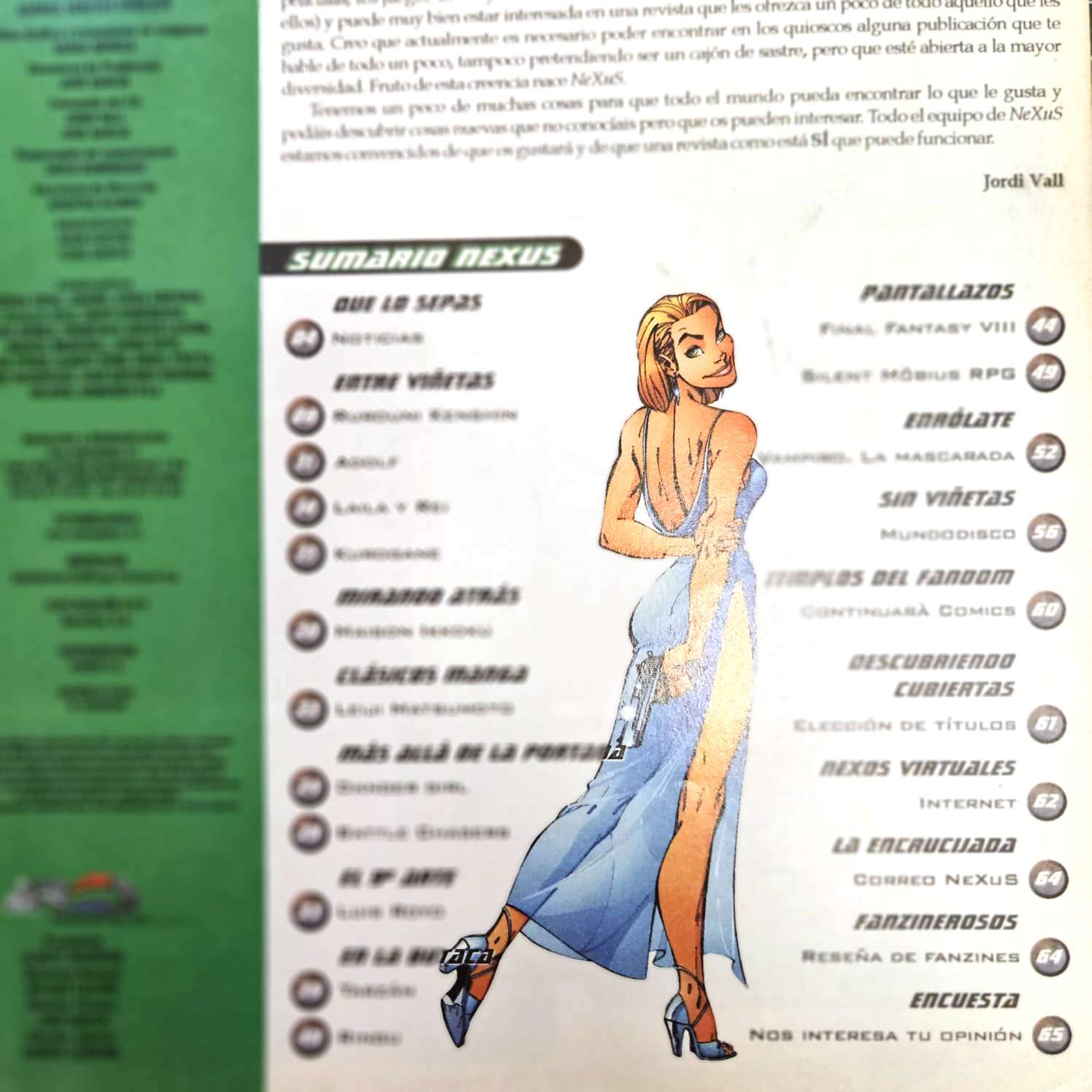 REVISTA NEXUS #1 (FEB 2000) - miniatura 2