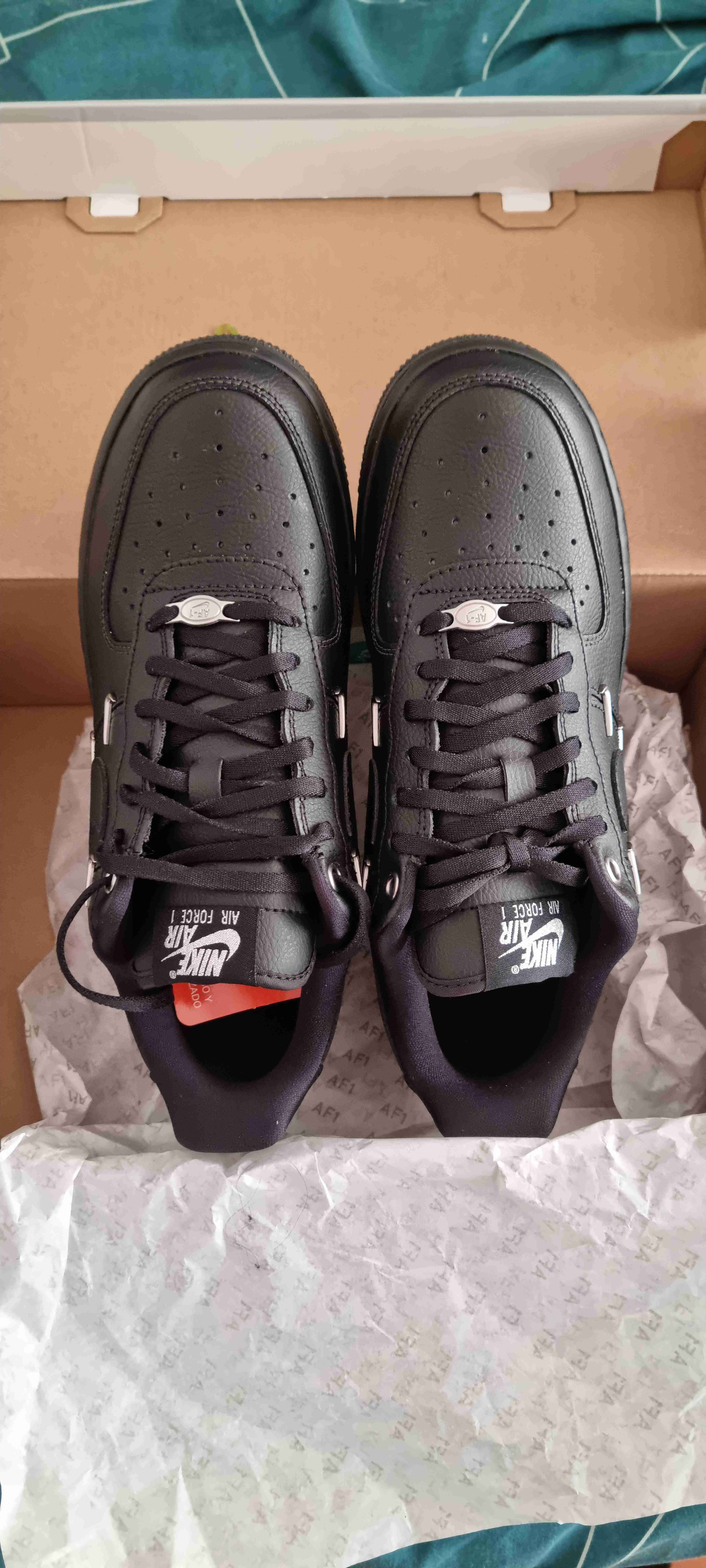 Zapatillas negras Air Force 1 '07 LX - miniatura 6