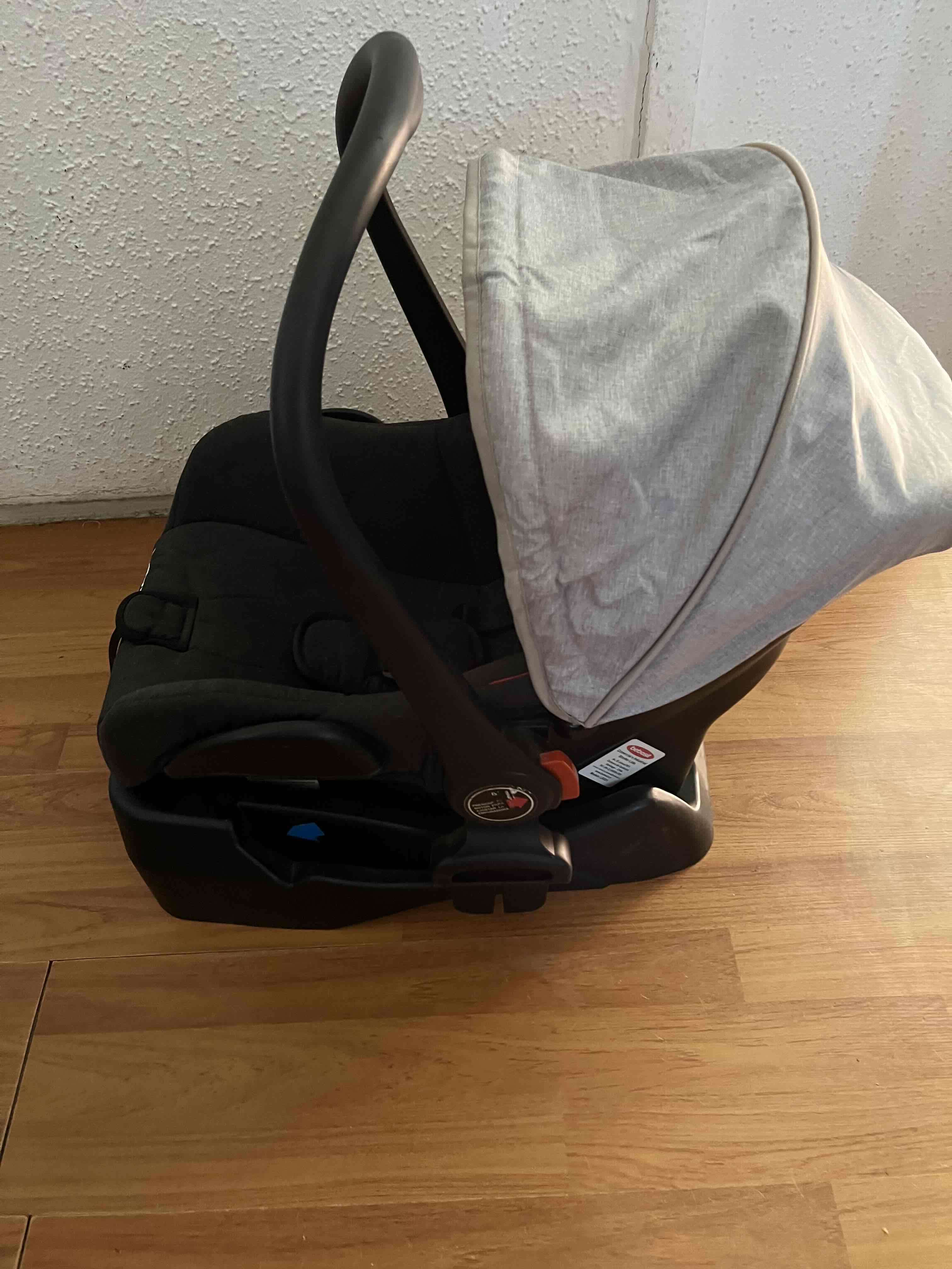 Coche de paseo Bebesit gris - miniatura 3