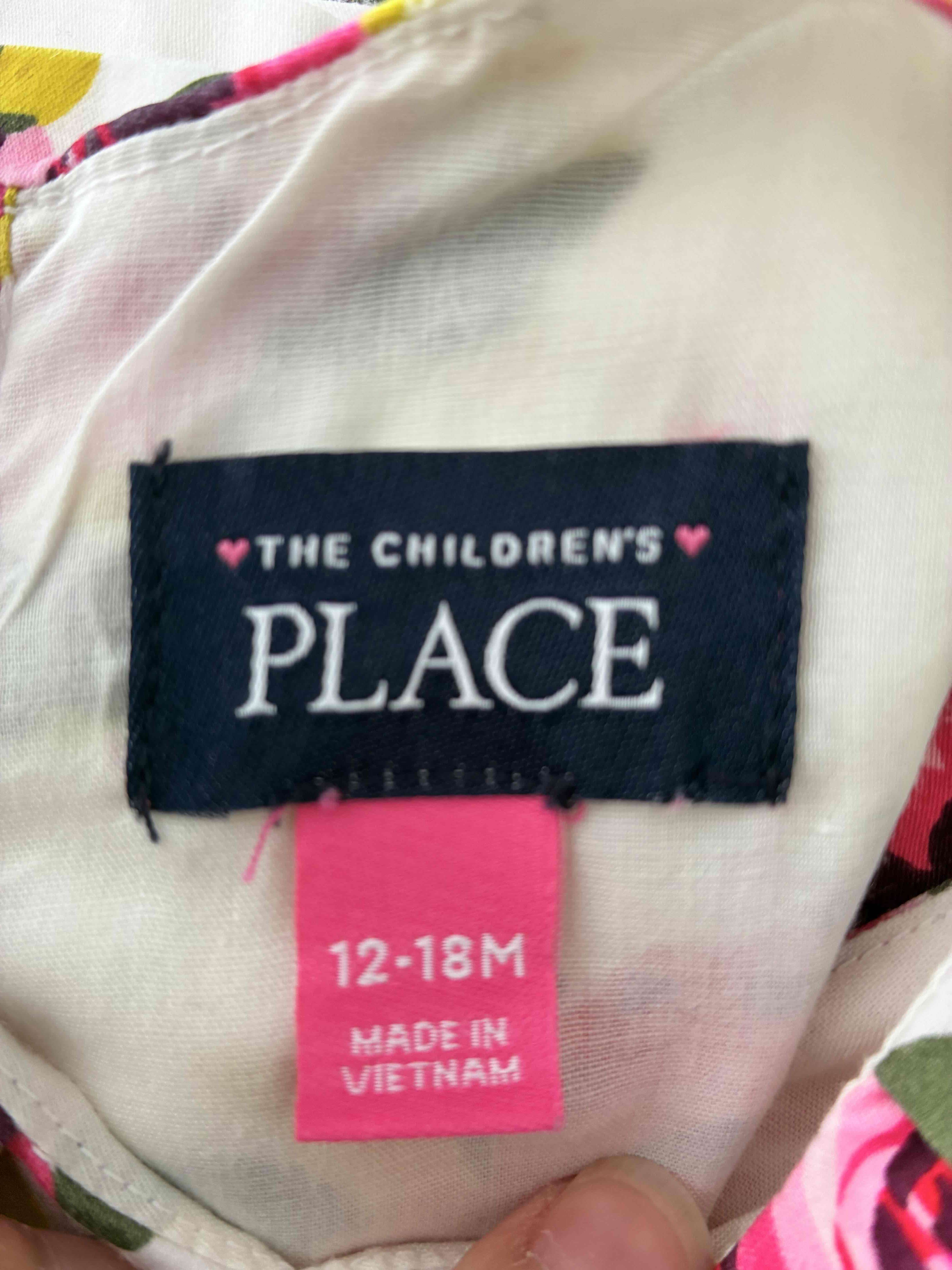 Vestido infantil floral - miniatura 2