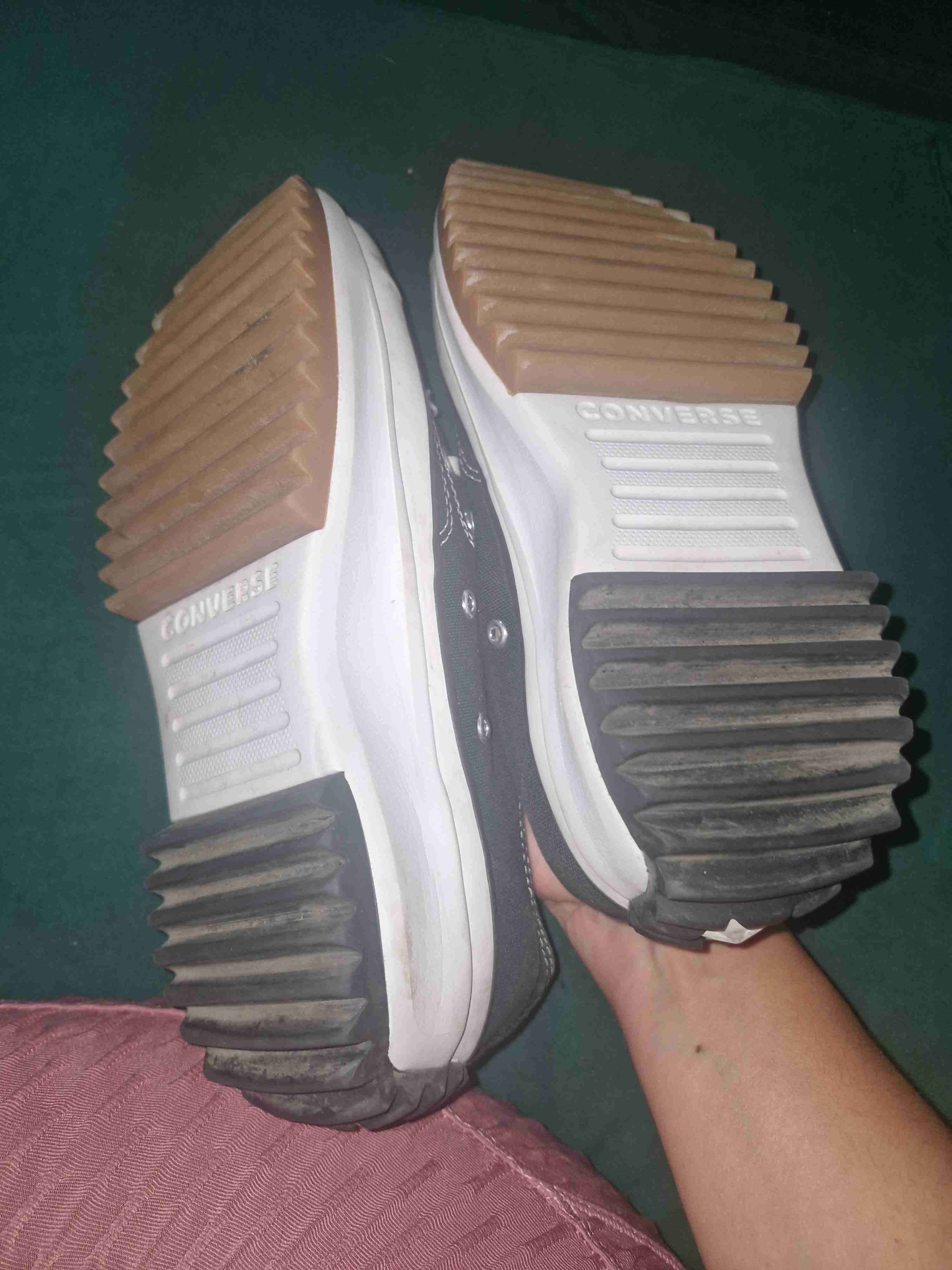 Zapatillas negras de plataforma 38,5 - miniatura 2