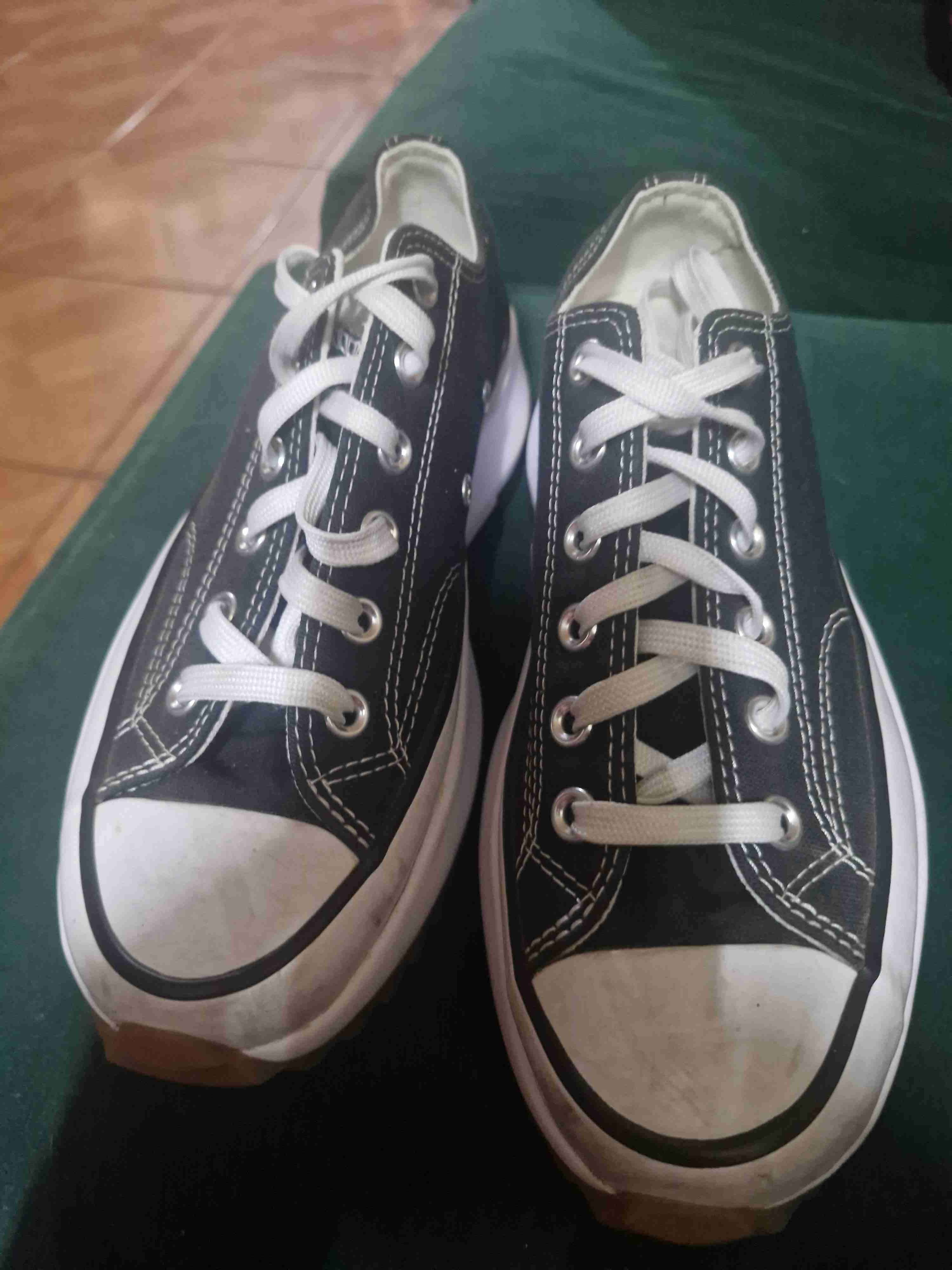 Zapatillas negras de plataforma 38,5 - miniatura 3