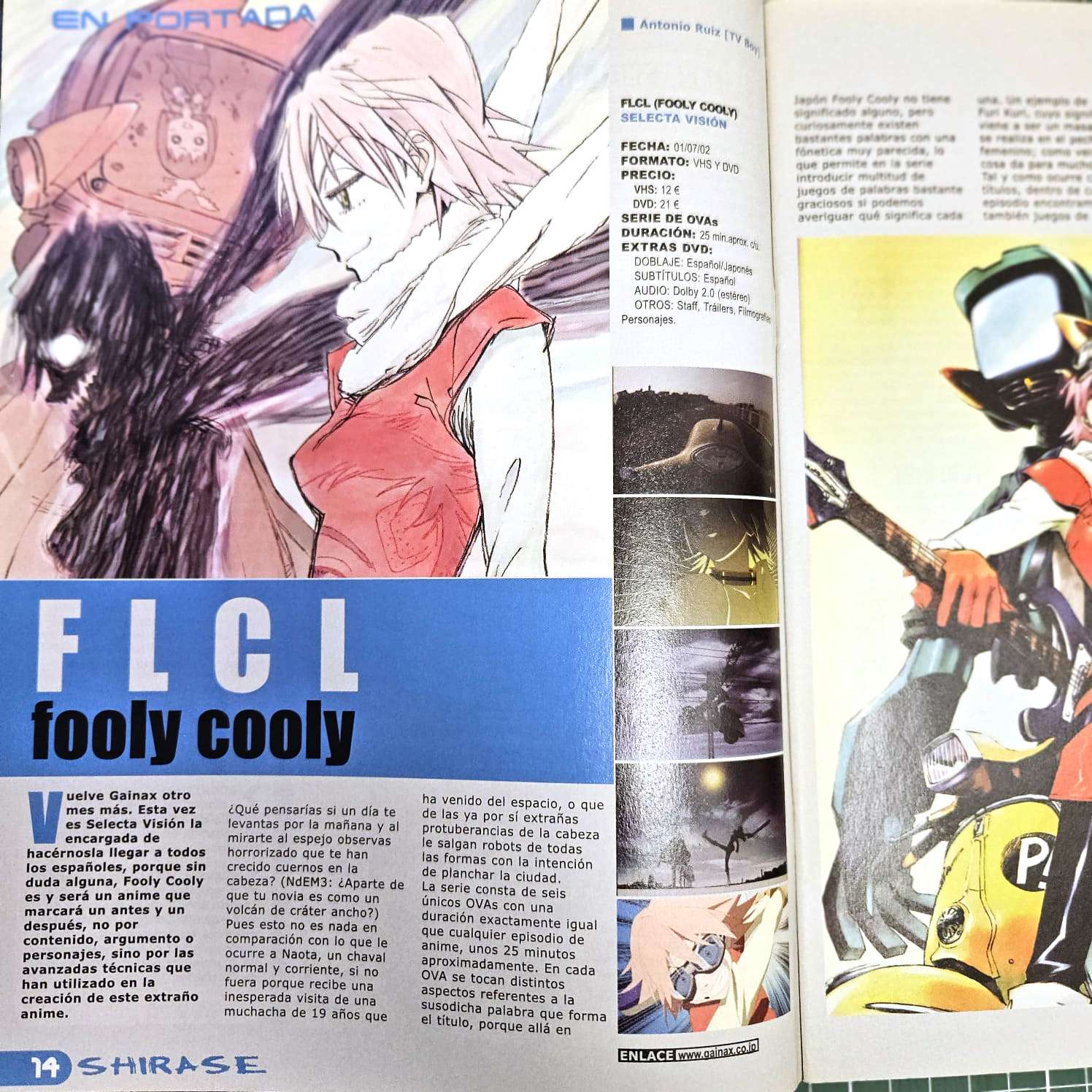 Revista SHIRASE #17 (oct 2001) - miniatura 3