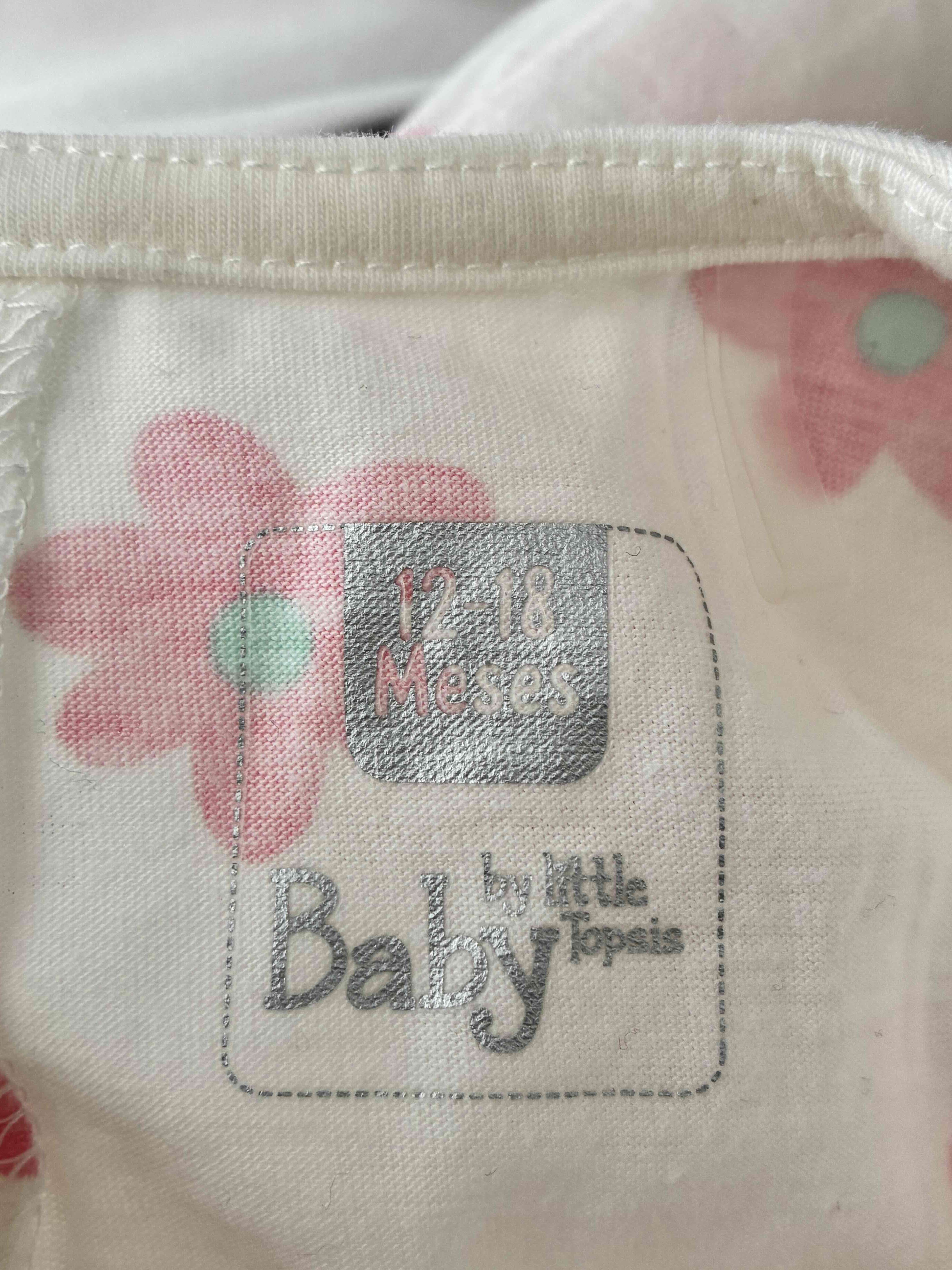 Vestido niña floreado rosado - miniatura 2