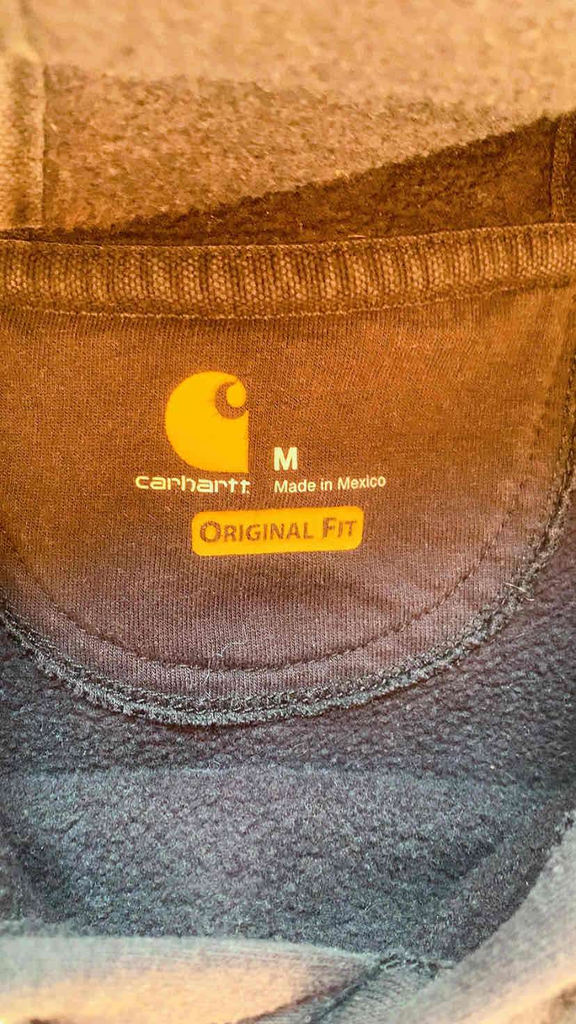 Polerón capucha negro Carhartt - miniatura 2