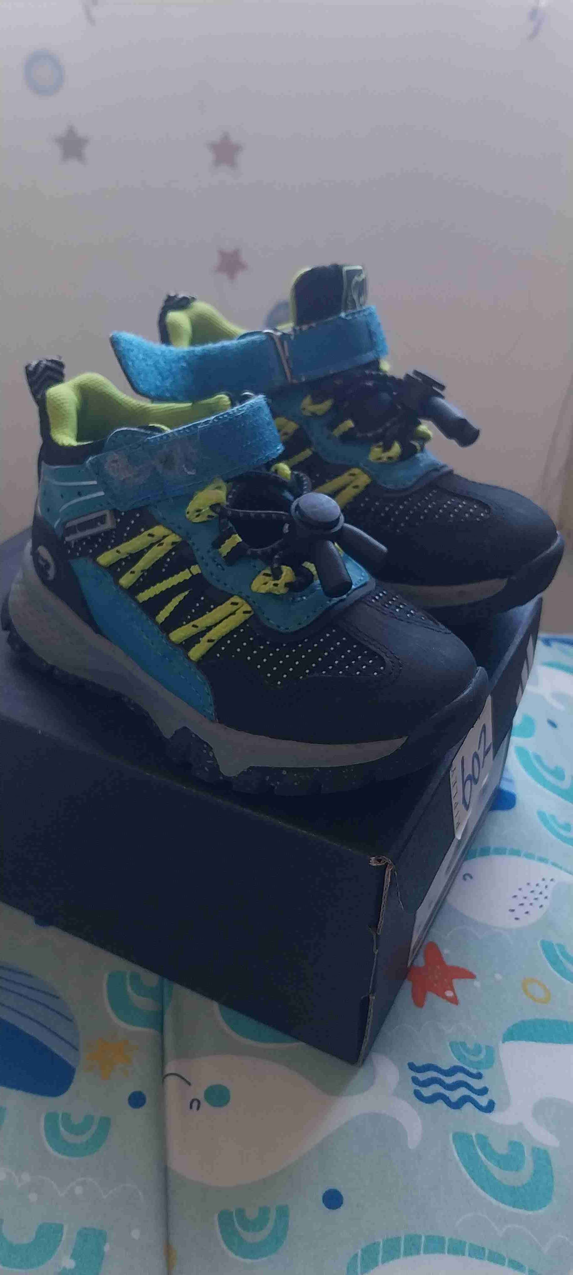 Zapatillas infantiles azules - miniatura 4