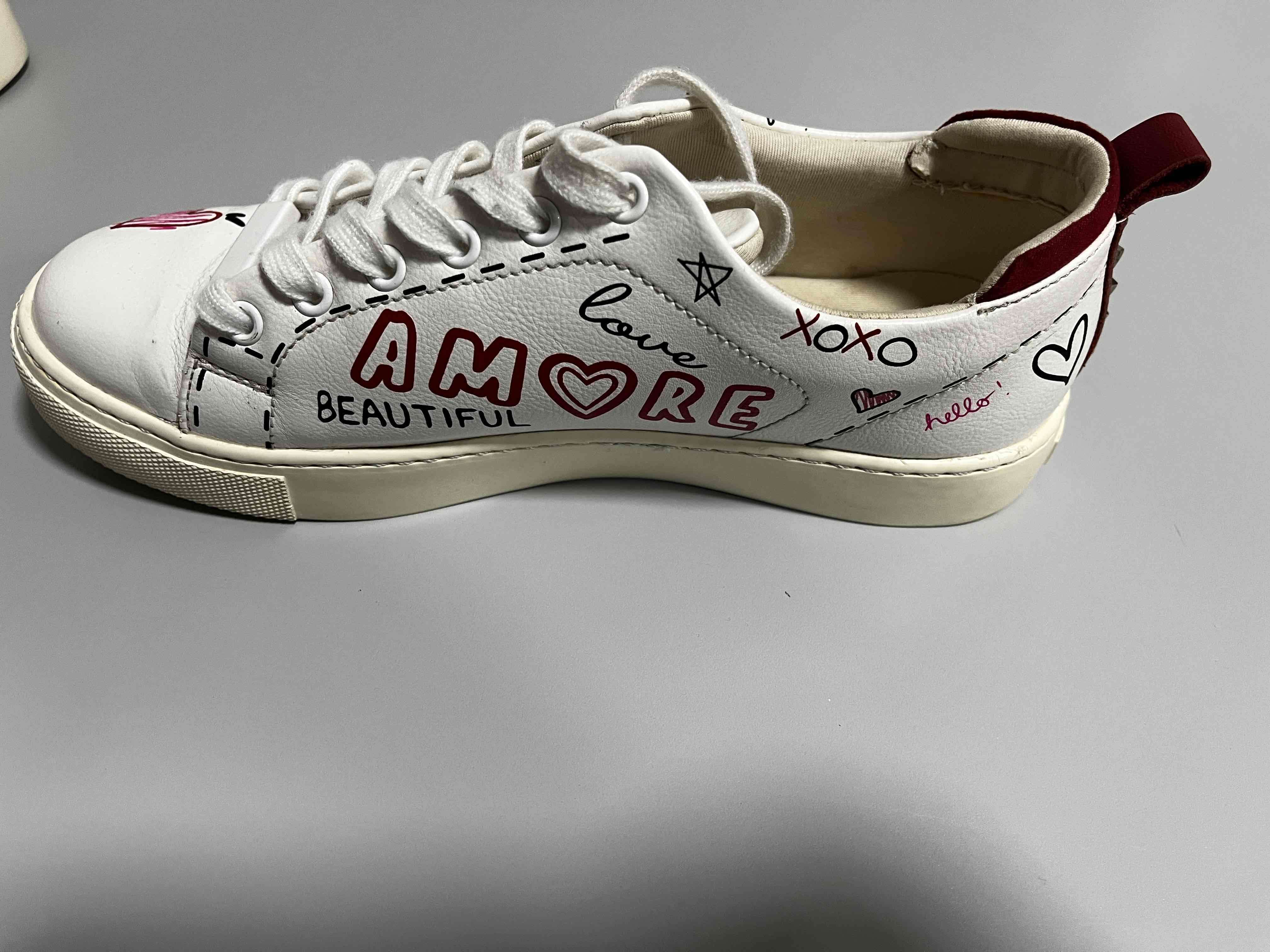 Zapatillas Aldo blancas con diseños únicos - miniatura 3