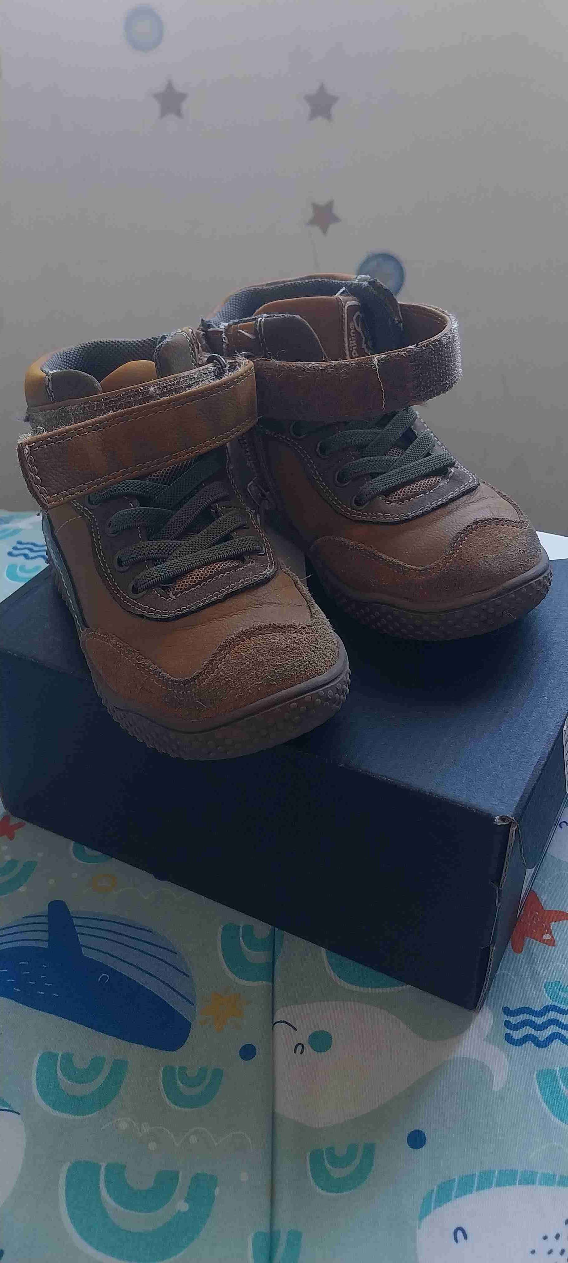 Botines de niño marrones - miniatura 5