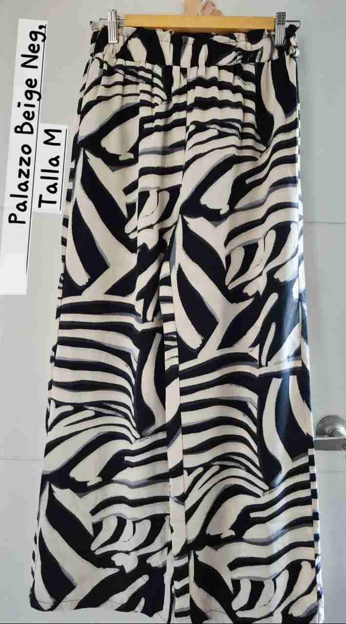 Pantalón palazzo animal print - miniatura 2