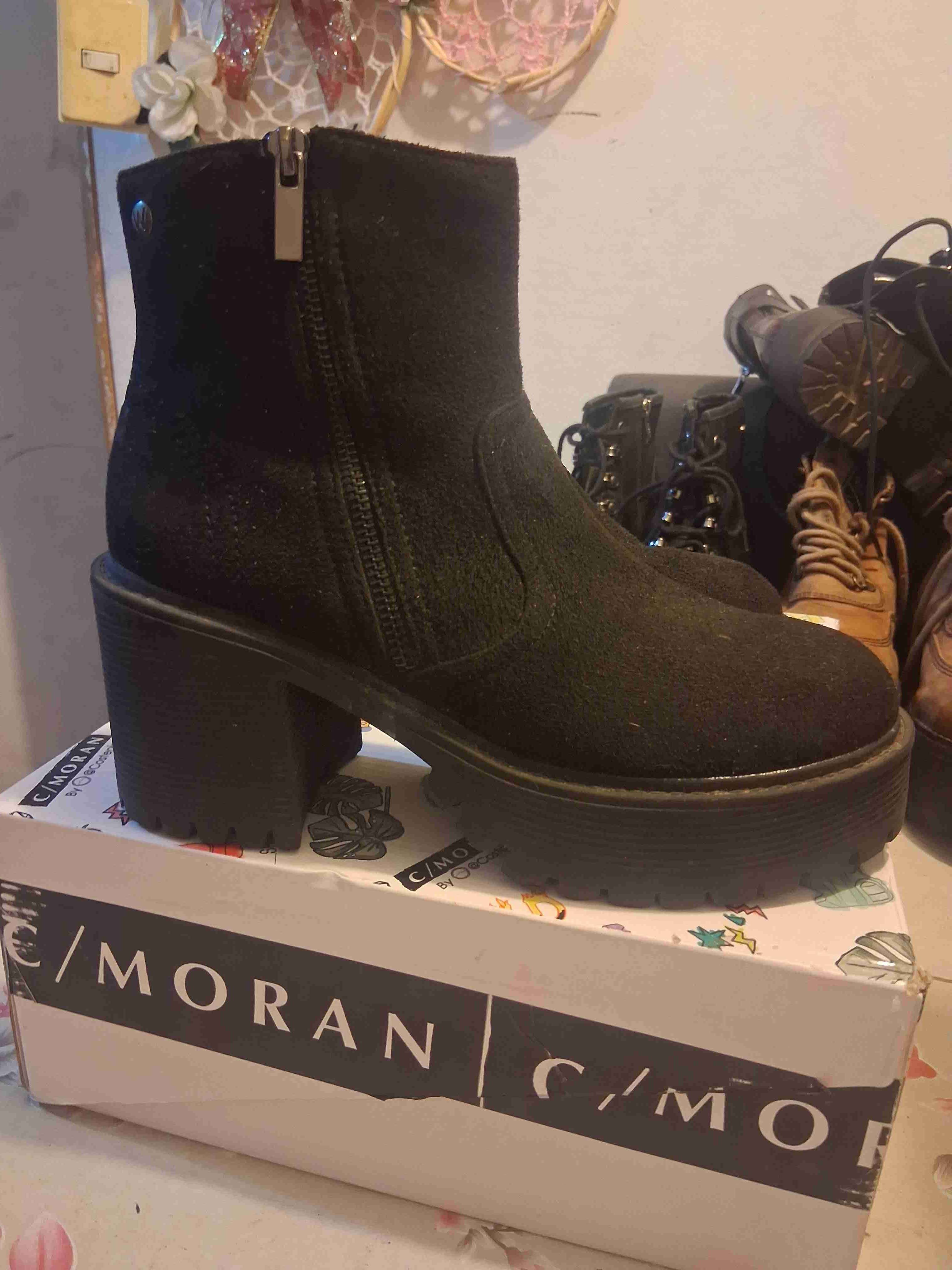 Botines negros con plataforma - miniatura 2