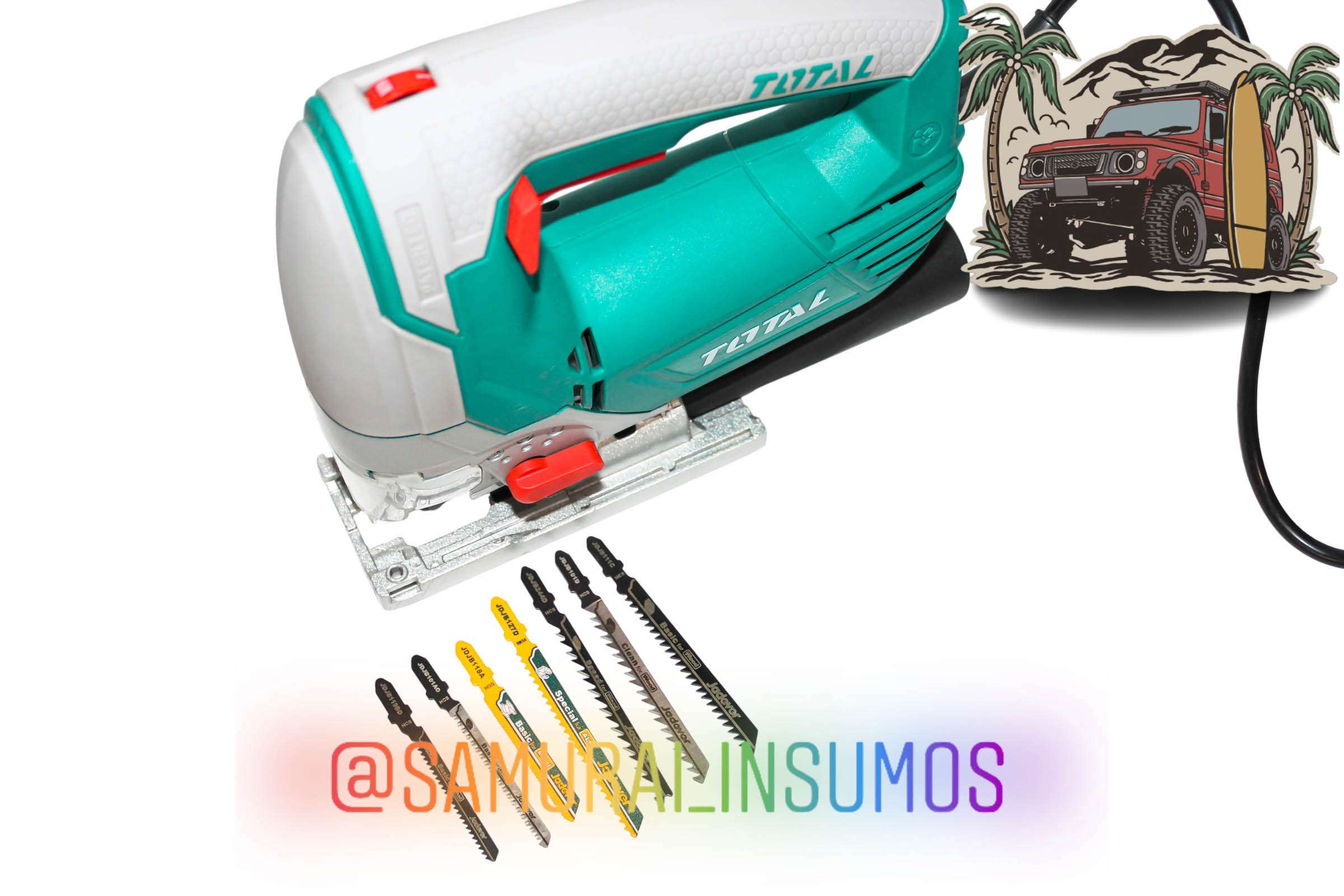 Kit 10En1 Cuchillas SierraCaladora Madera-PVC-Meta - miniatura 2