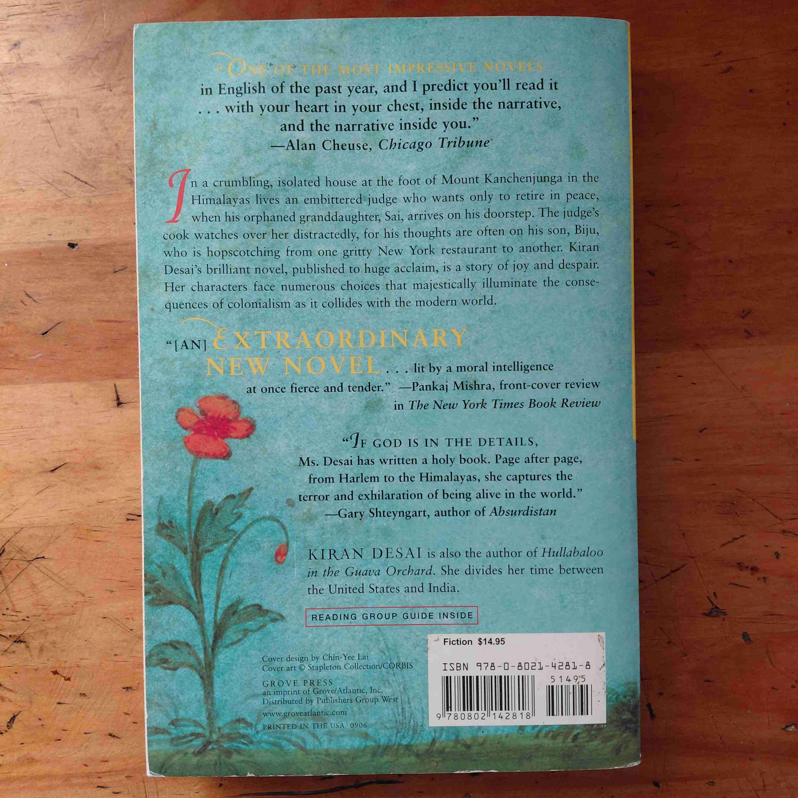 'The Inheritance of Loss' de Kiran Desai - miniatura 2