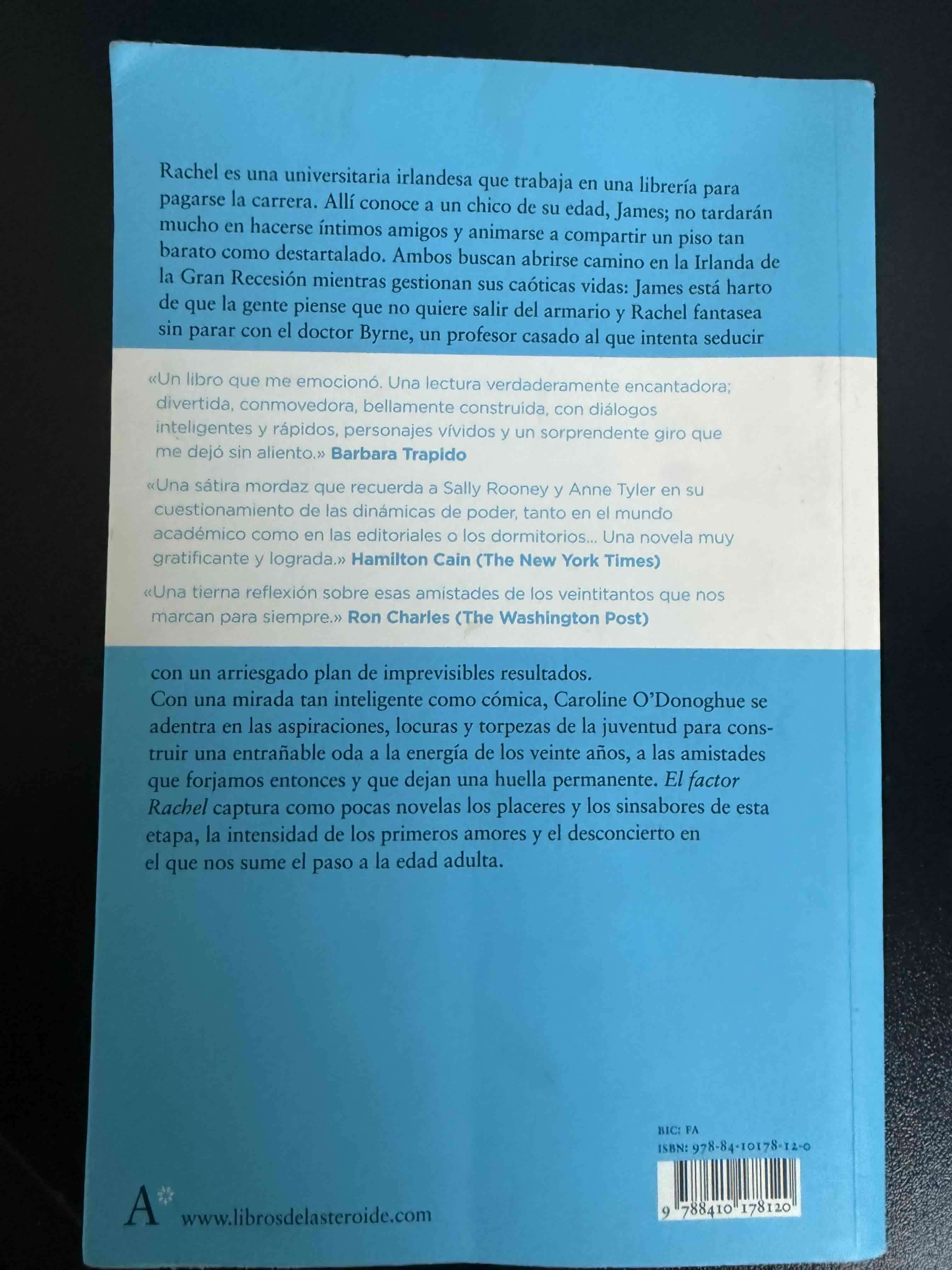 Libro El factor Rachel - miniatura 2