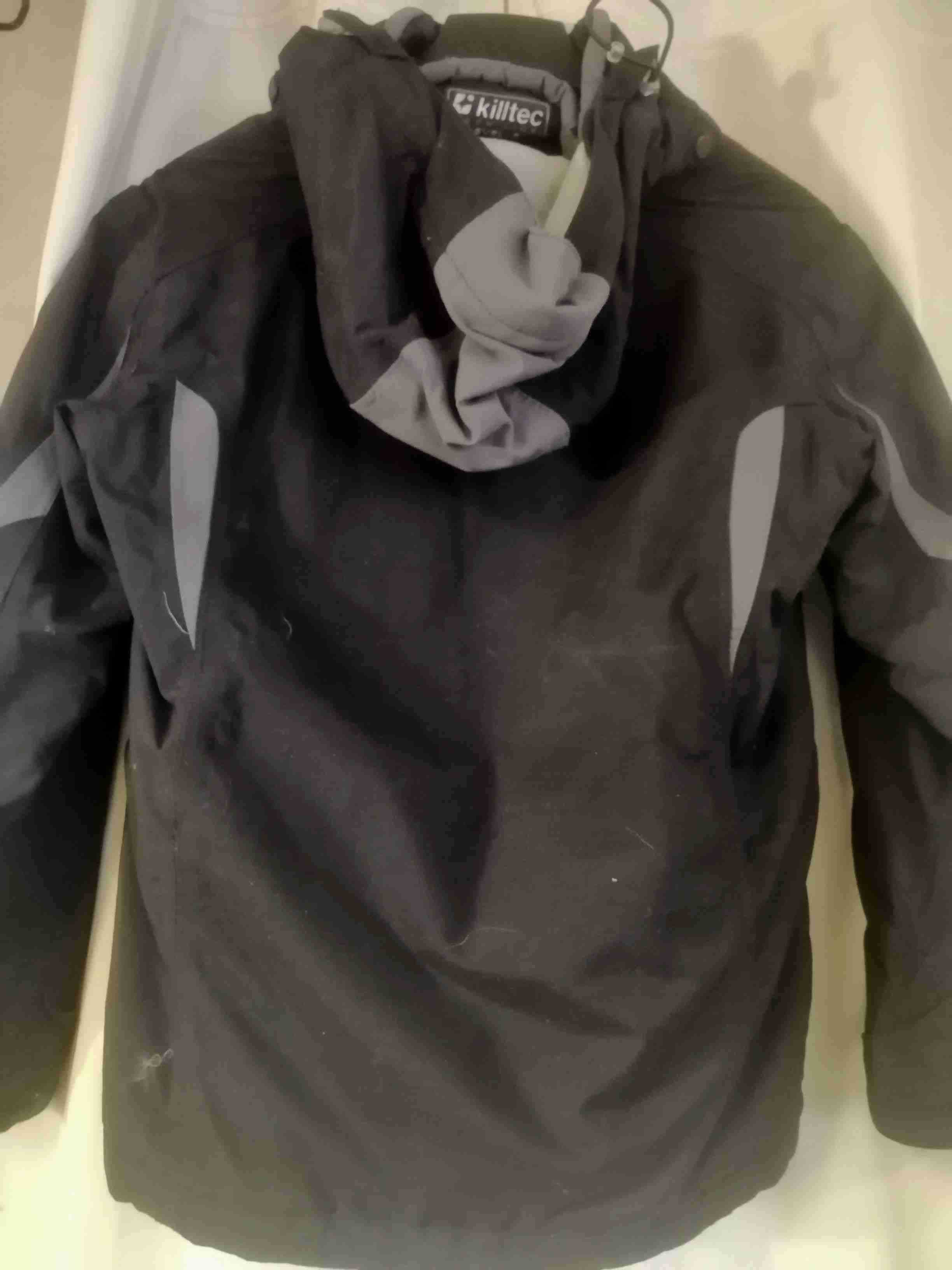 Chaqueta deportiva negra killtec, talla 10 - miniatura 2