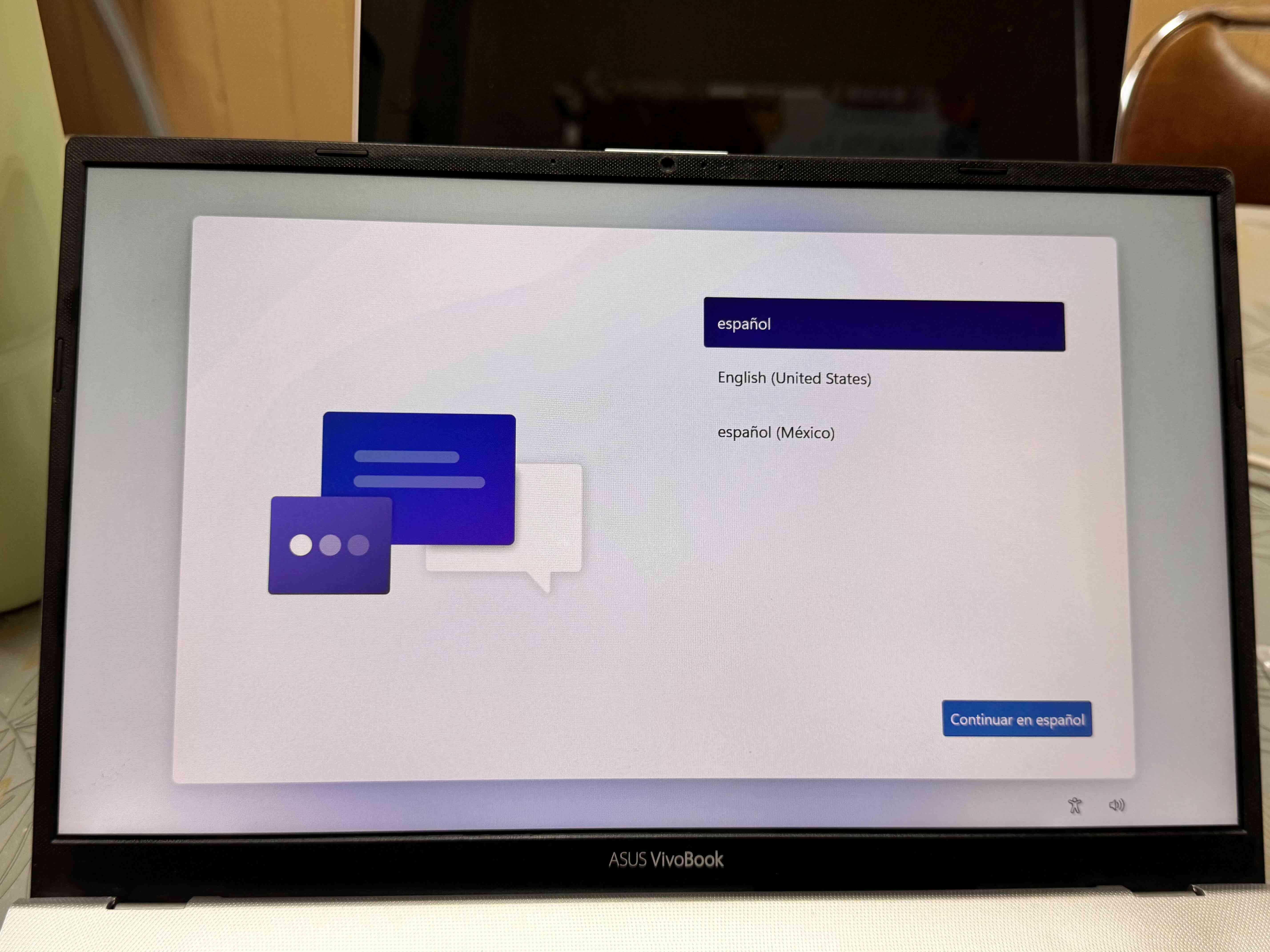 Laptop Asus plateada usada - miniatura 3