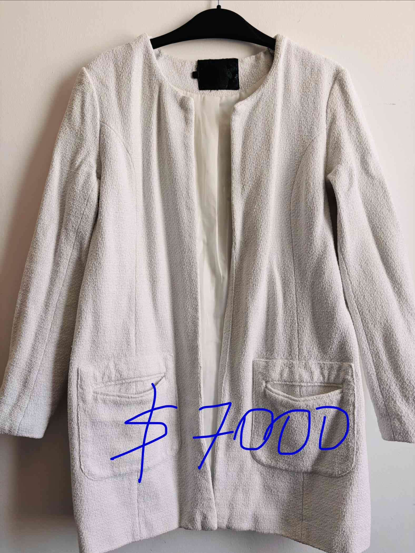 Chaqueta de felpa negra - miniatura 2