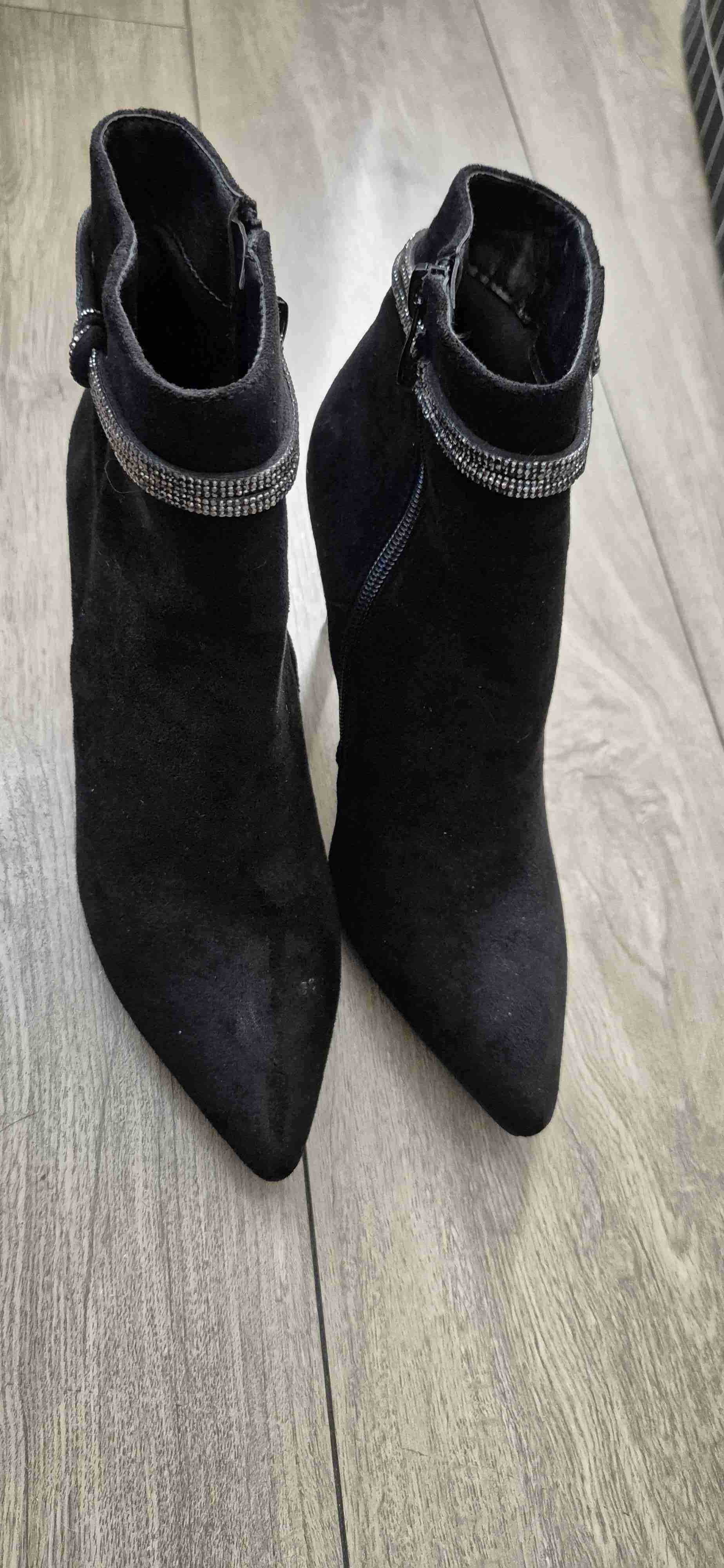 Botines negros con brillo - miniatura 1