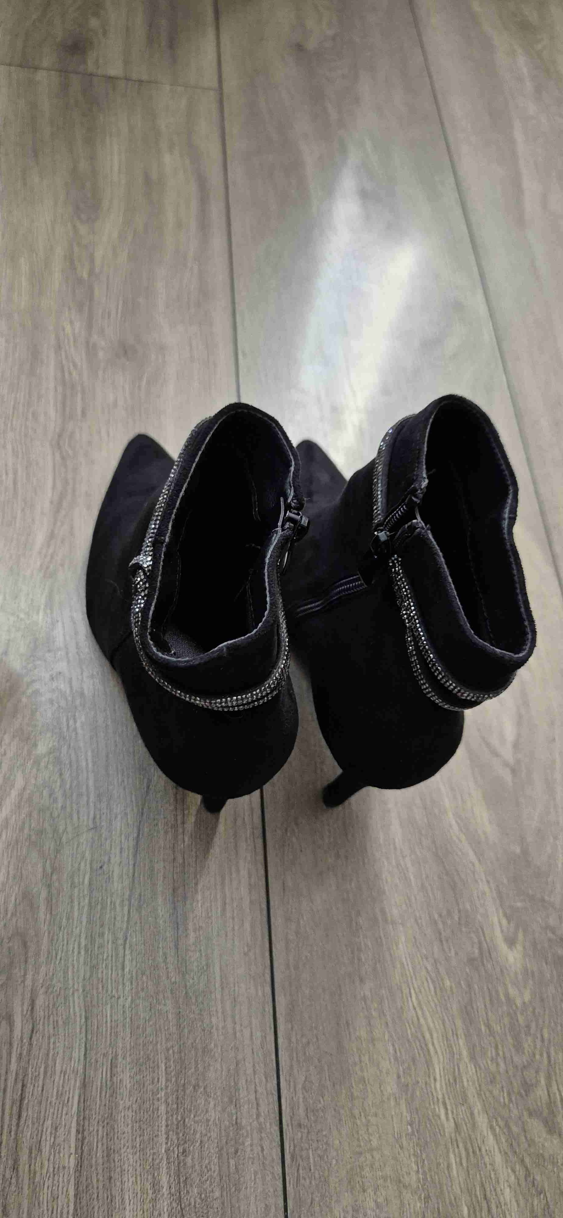 Botines negros con brillo - miniatura 2