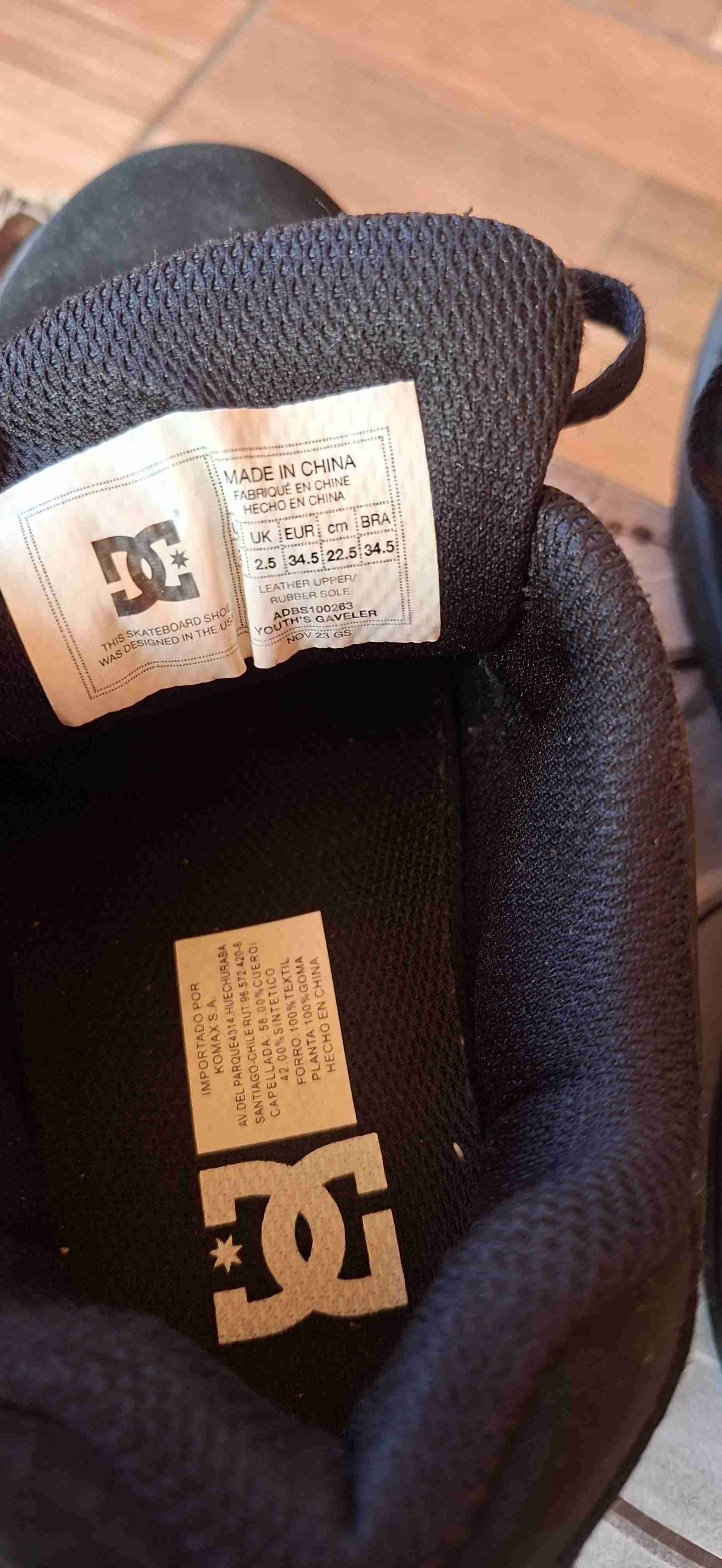 Zapatillas negras DC Shoes - miniatura 3