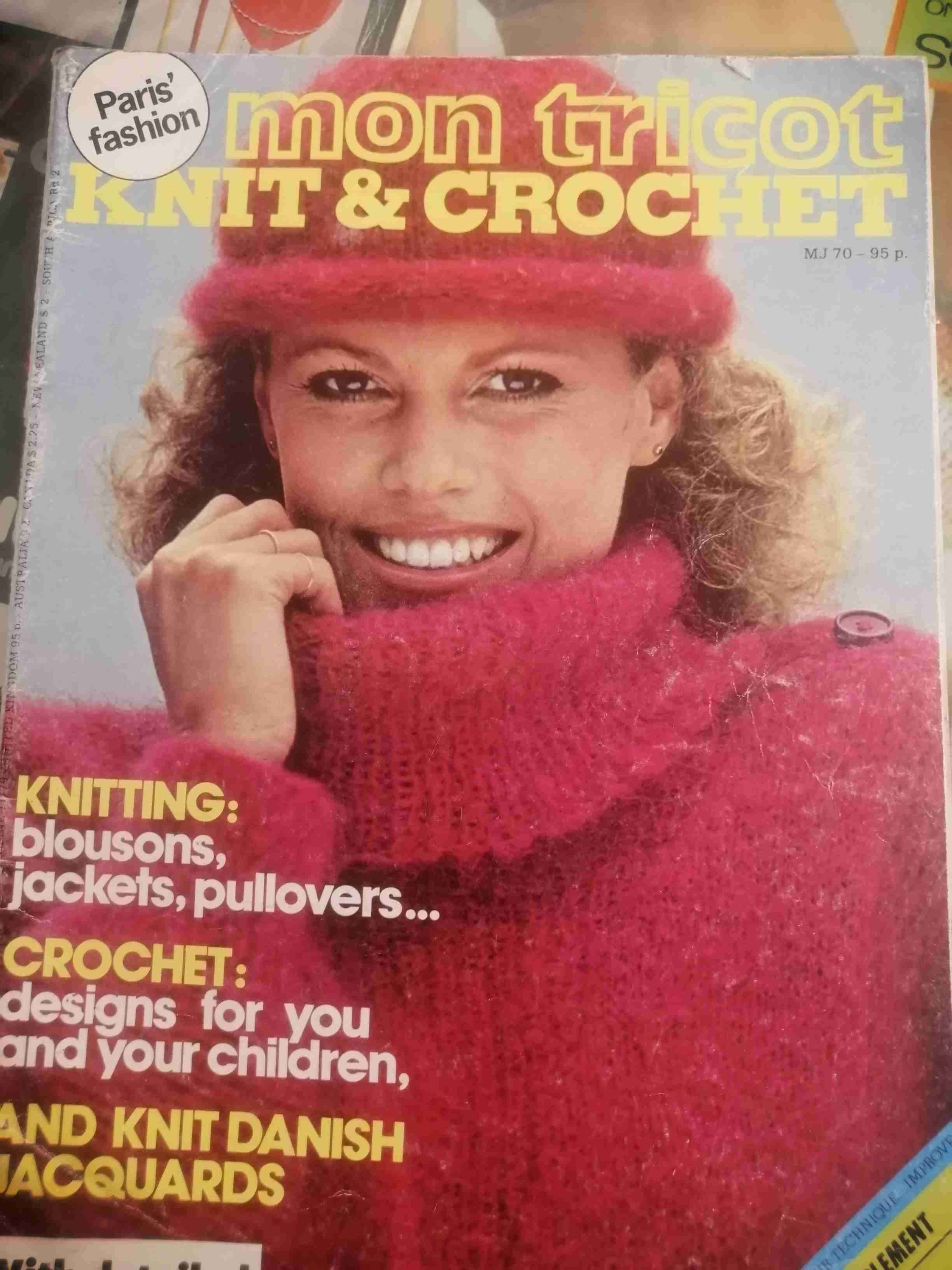 Revista Mon Tricot - Tejido