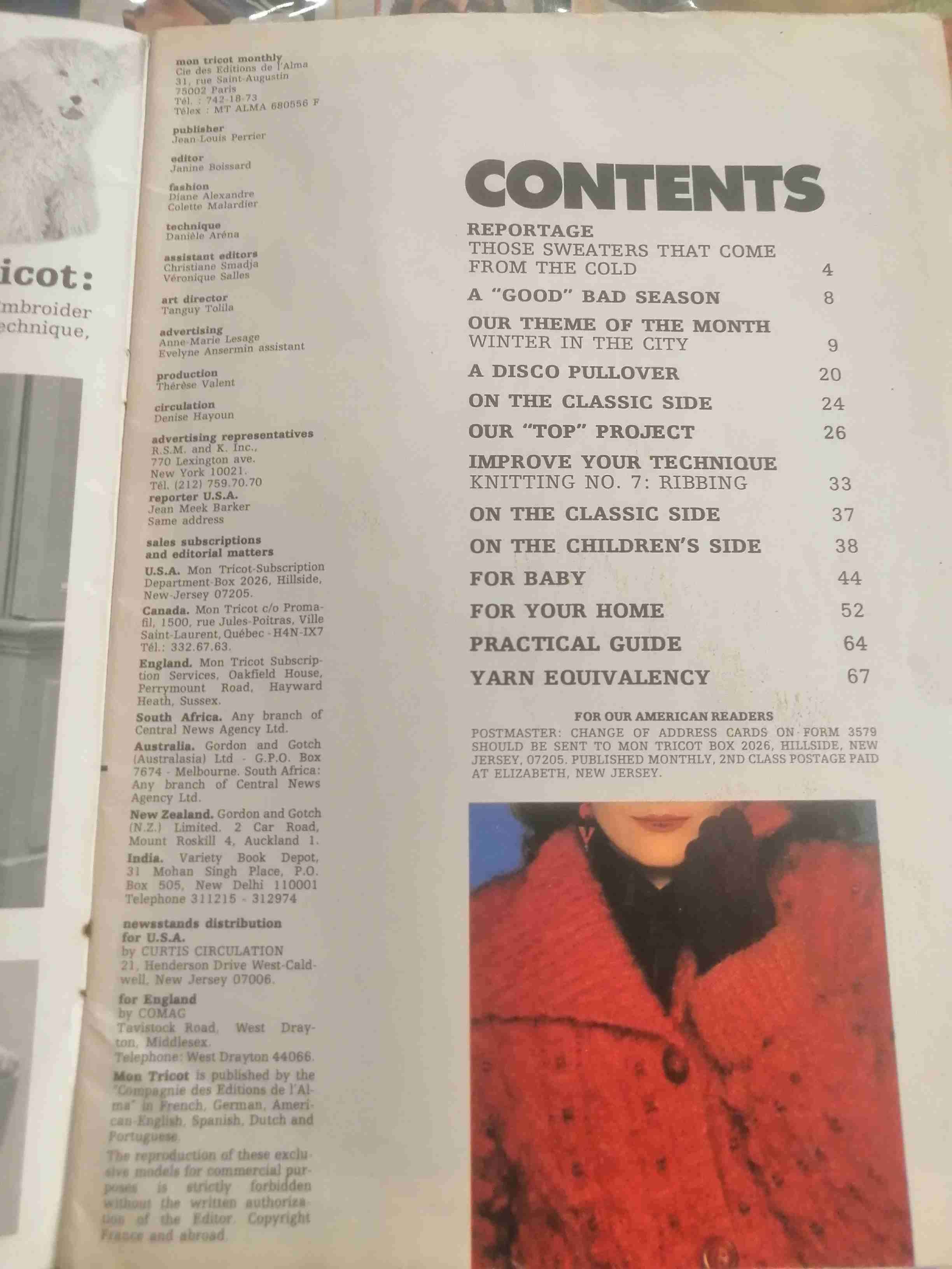 Revista Mon Tricot - Tejido - miniatura 3