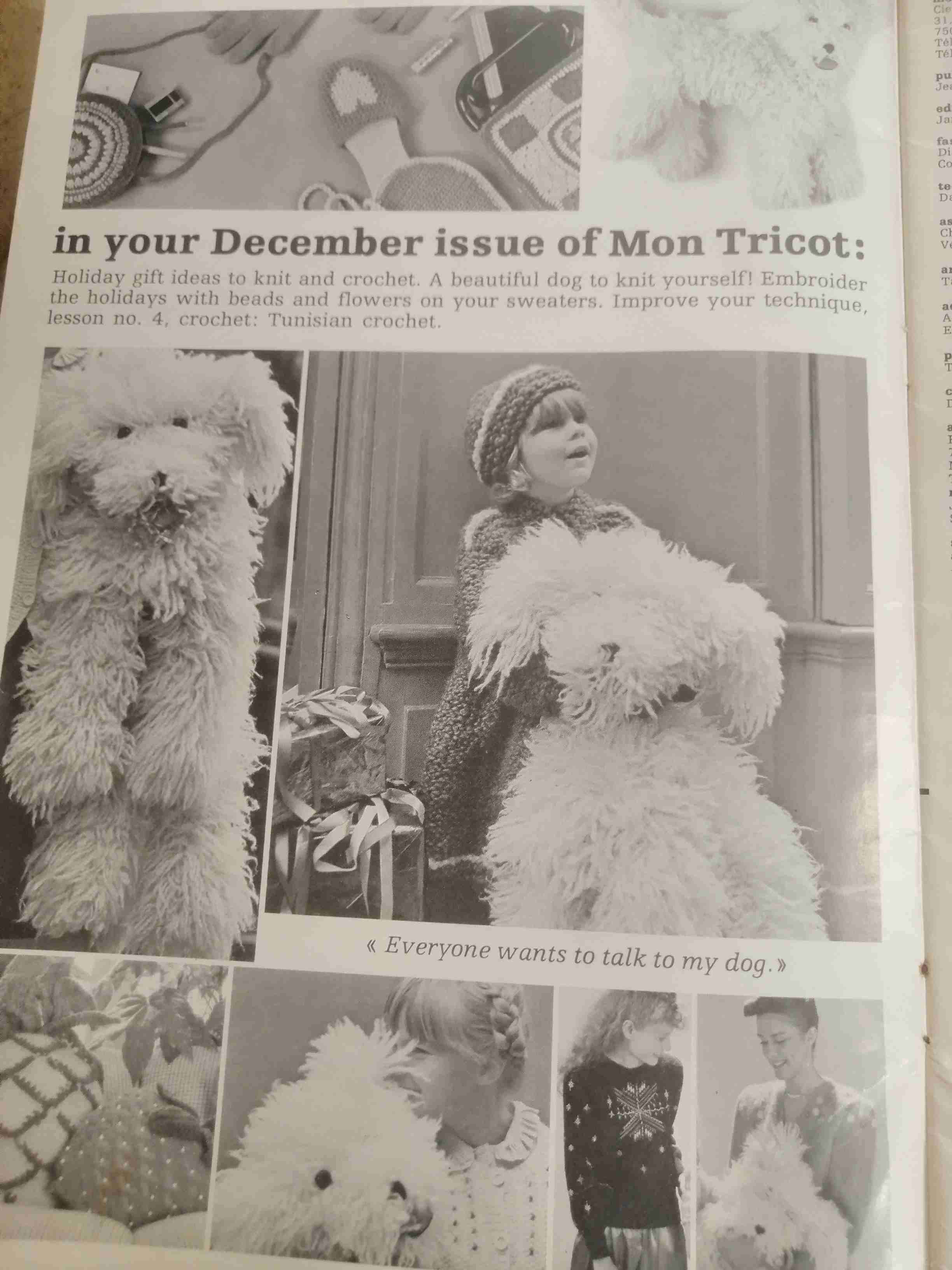 Revista Mon Tricot - Tejido - miniatura 4