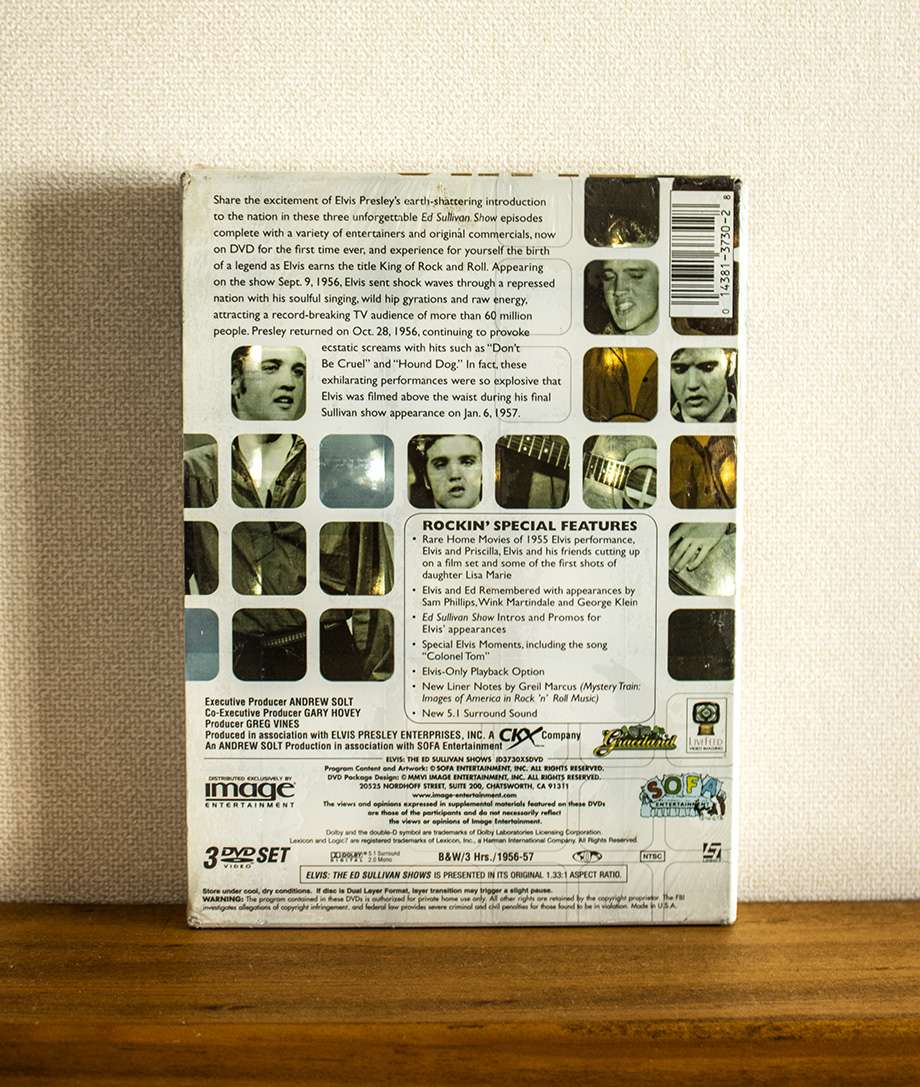 Elvis: The Ed Sullivan Shows DVD - miniatura 2