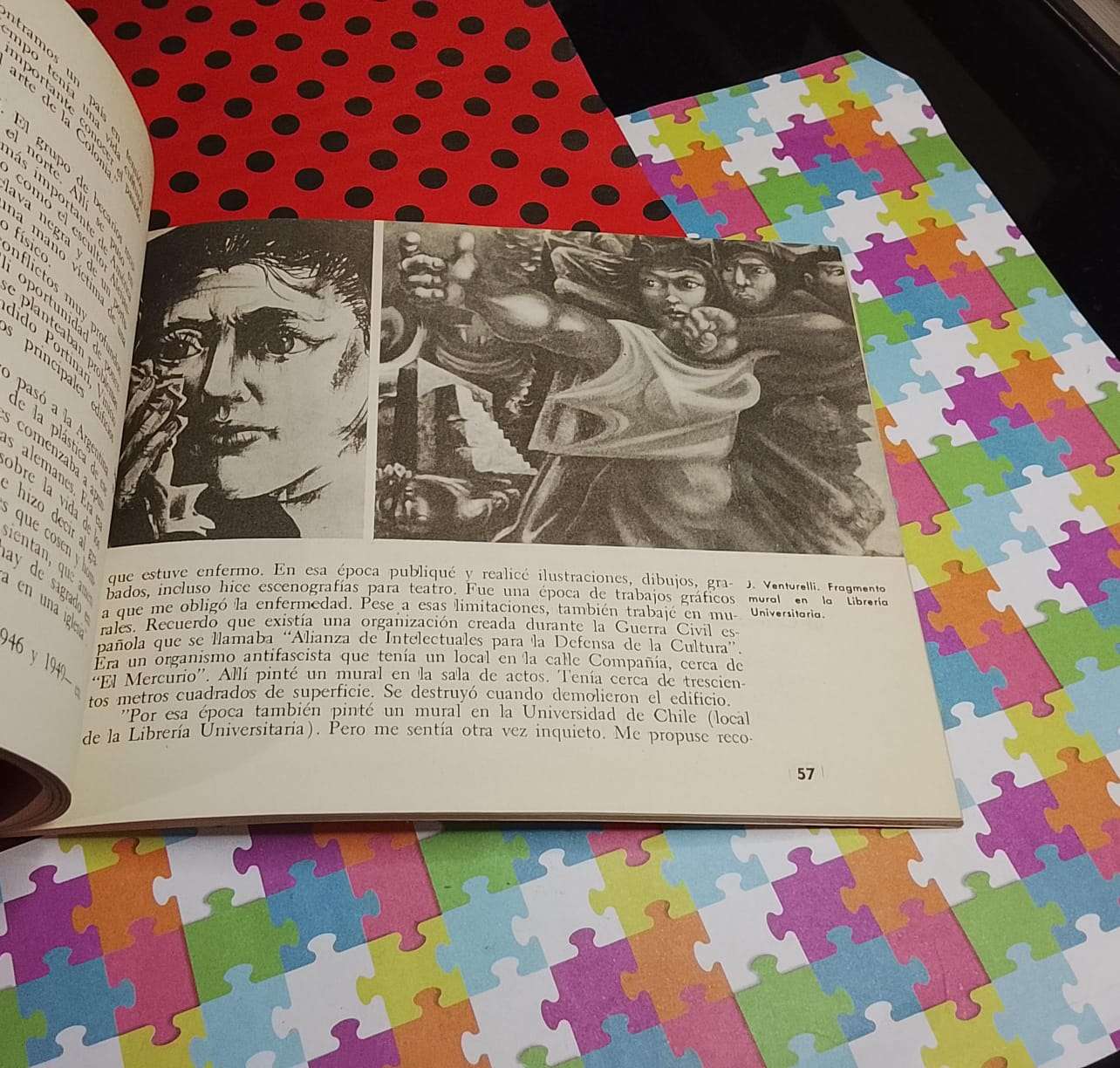 Pintura Social En Chile - Ernesto Saul - miniatura 4