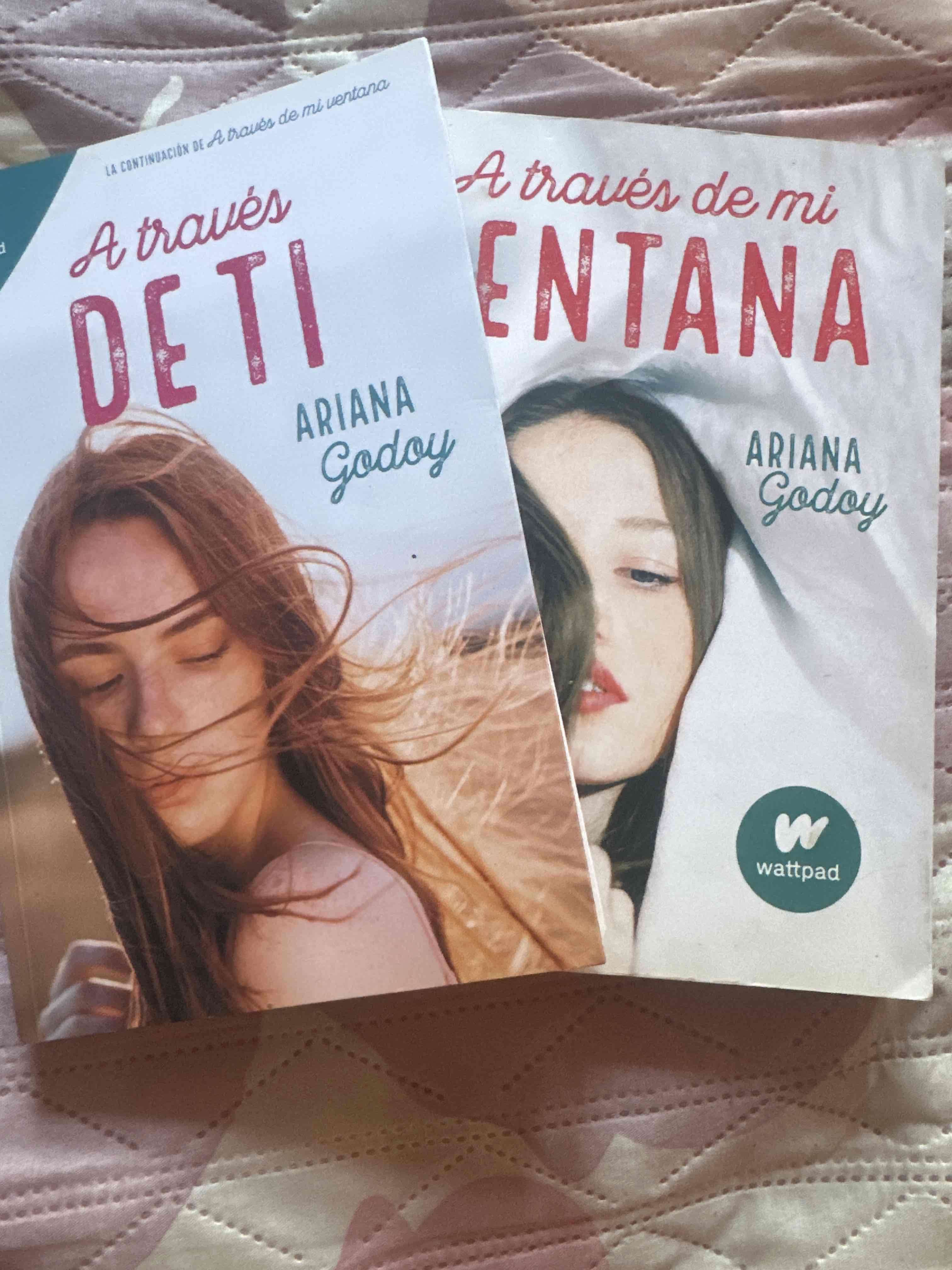 Combo libros A través de ti+A través de mi ventana