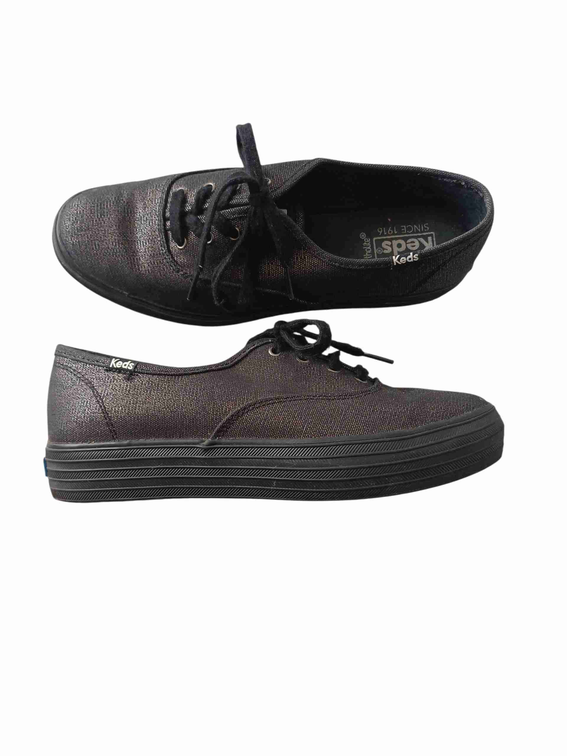 Zapatillas negras Keds - miniatura 1