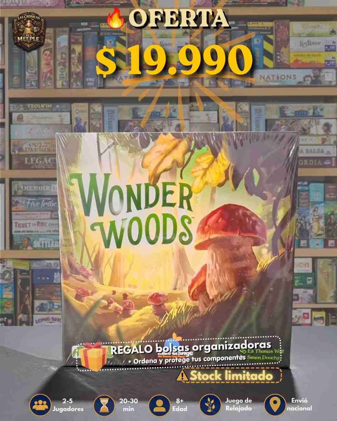 Juego de mesa Wonder Woods - miniatura 1