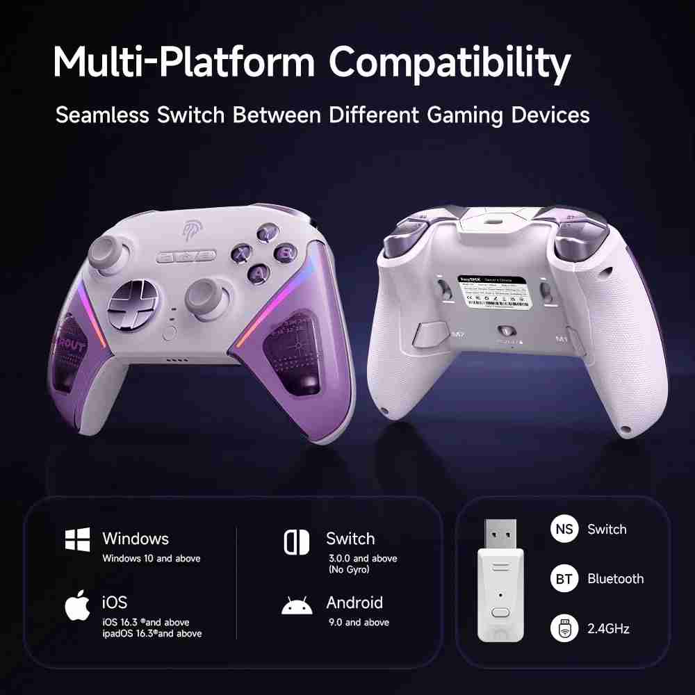 Controlador gaming multiplataforma EasySMX - miniatura 5