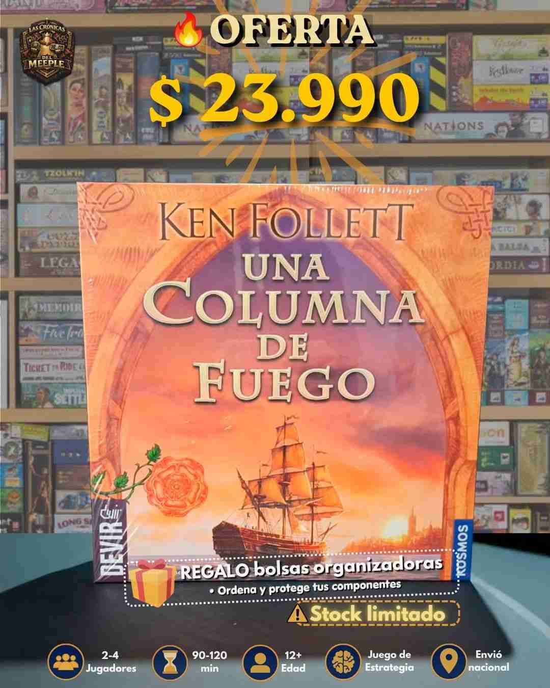 Juego de mesa Una Columna de Fuego - miniatura 1