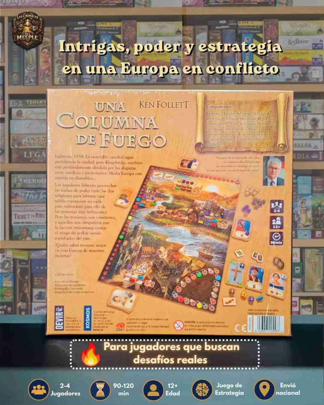 Juego de mesa Una Columna de Fuego - miniatura 2