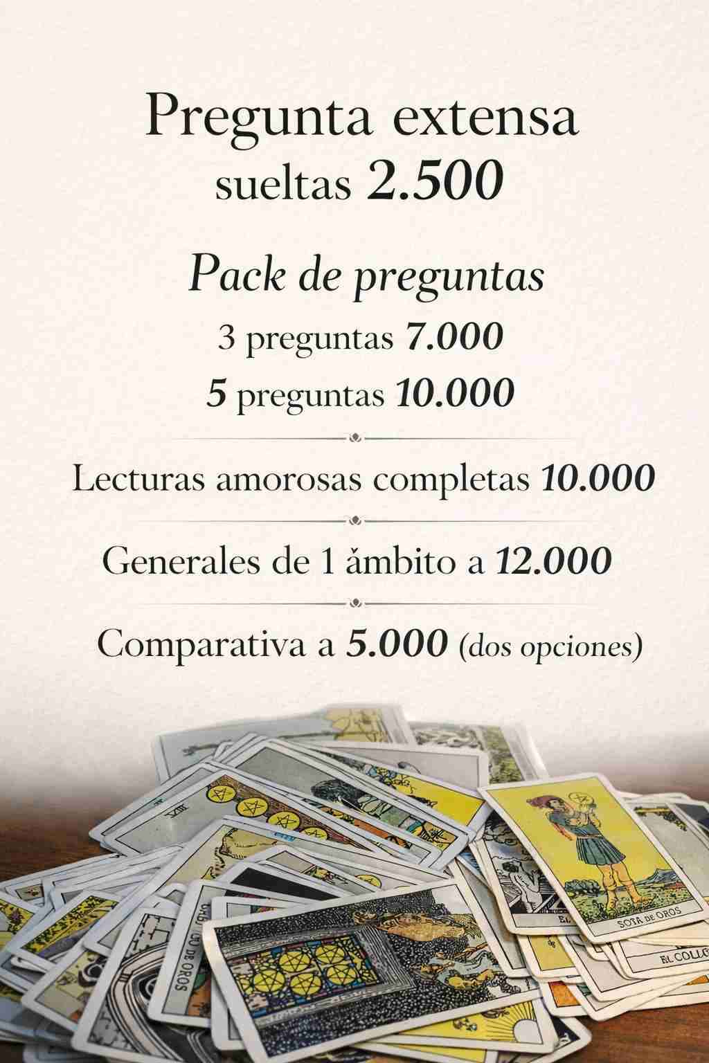 Baraja de cartas del tarot - miniatura 2