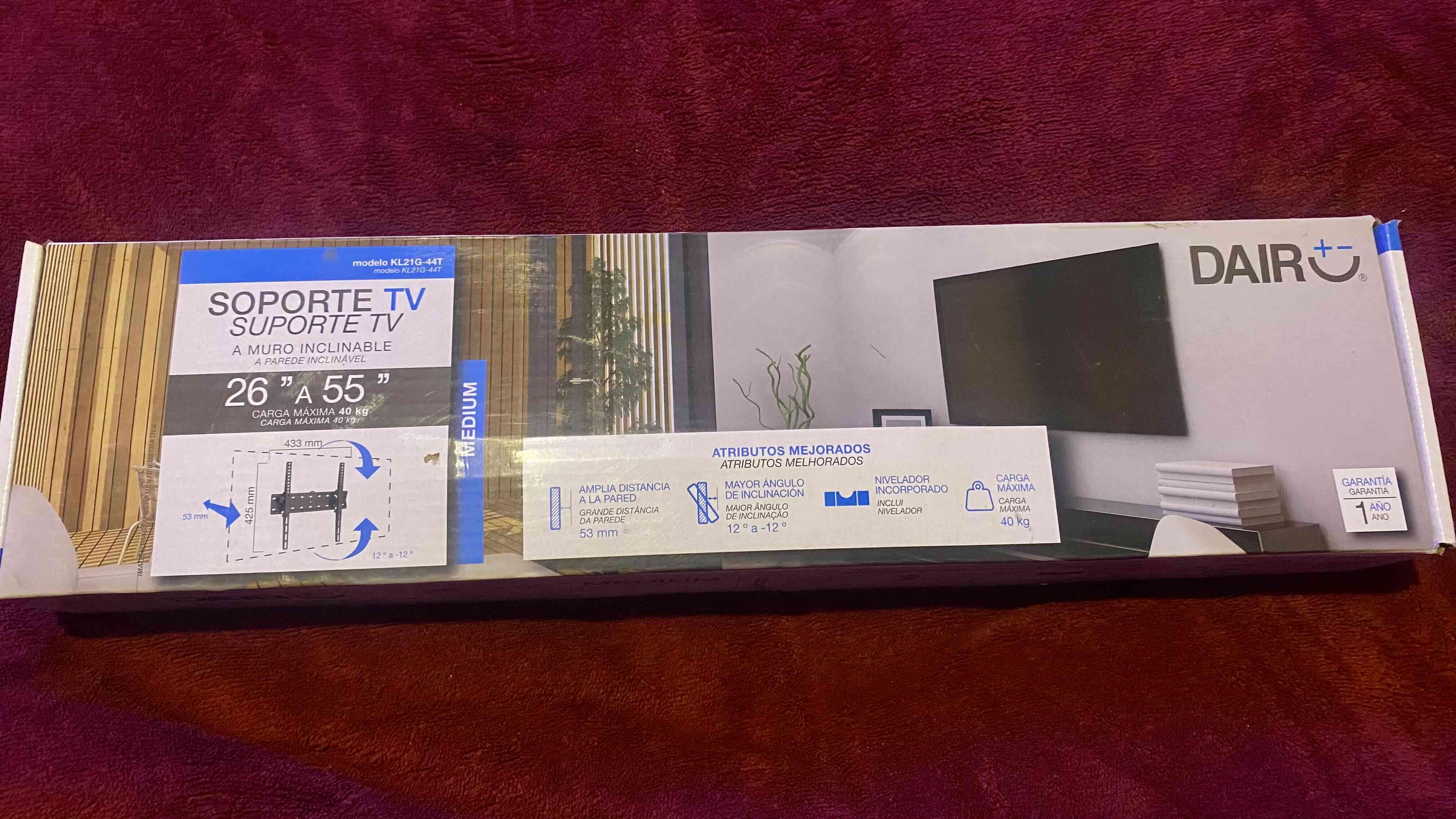 Soporte TV inclinable 26 a 55 pulgadas