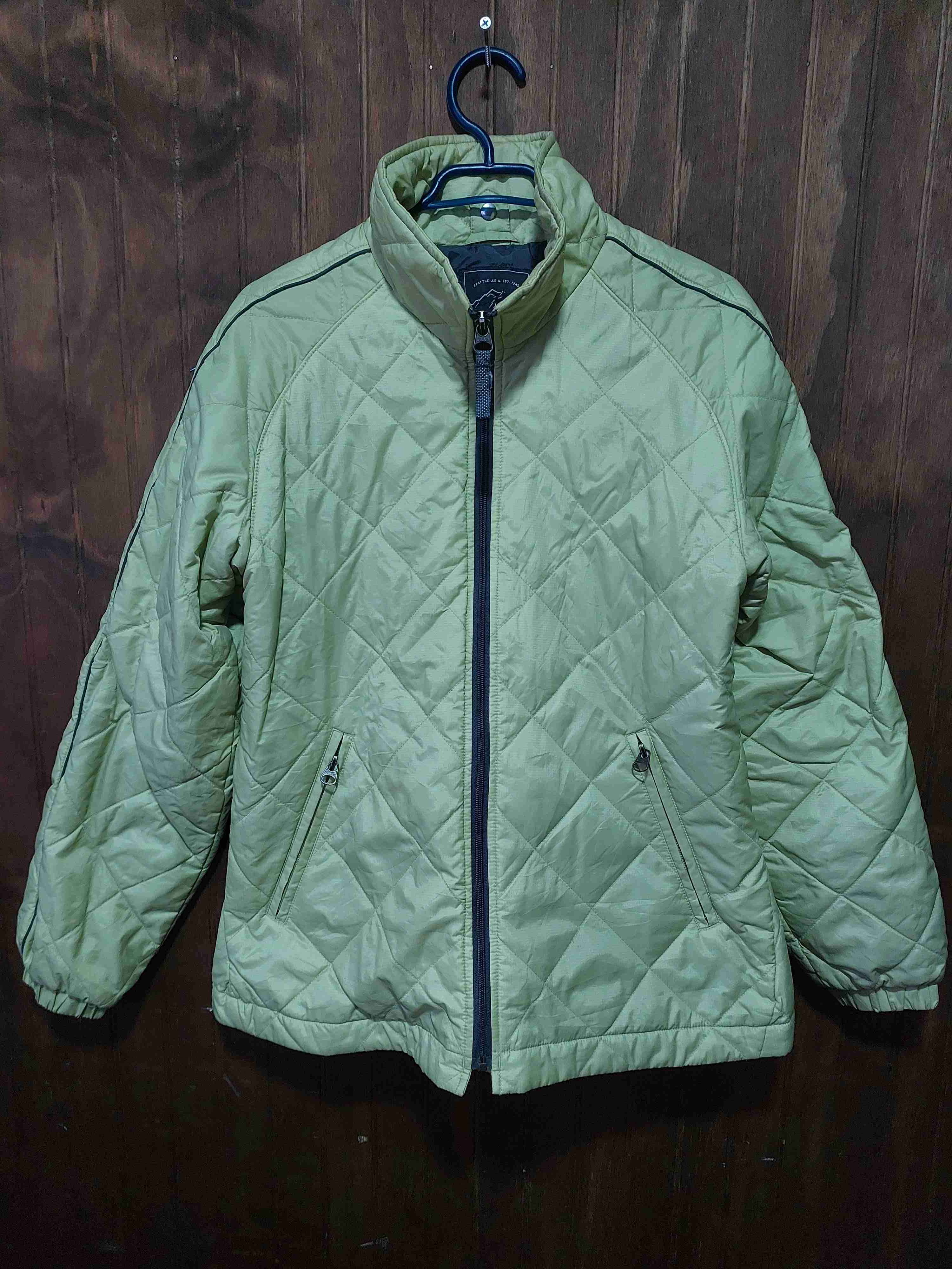 Chaqueta acolchada verde - miniatura 1