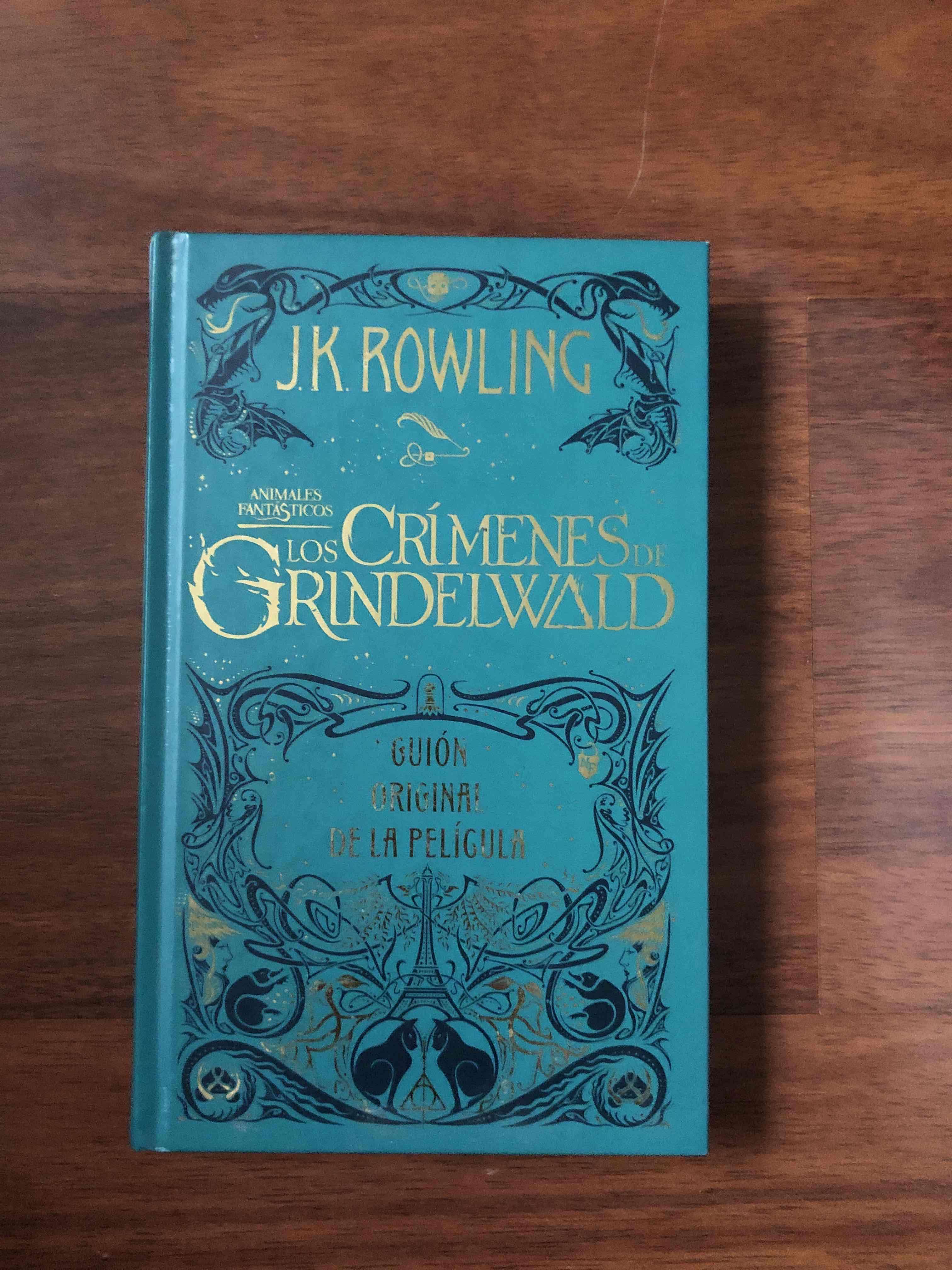Libro Los Crímenes de Grindelwald Guion original - miniatura 1