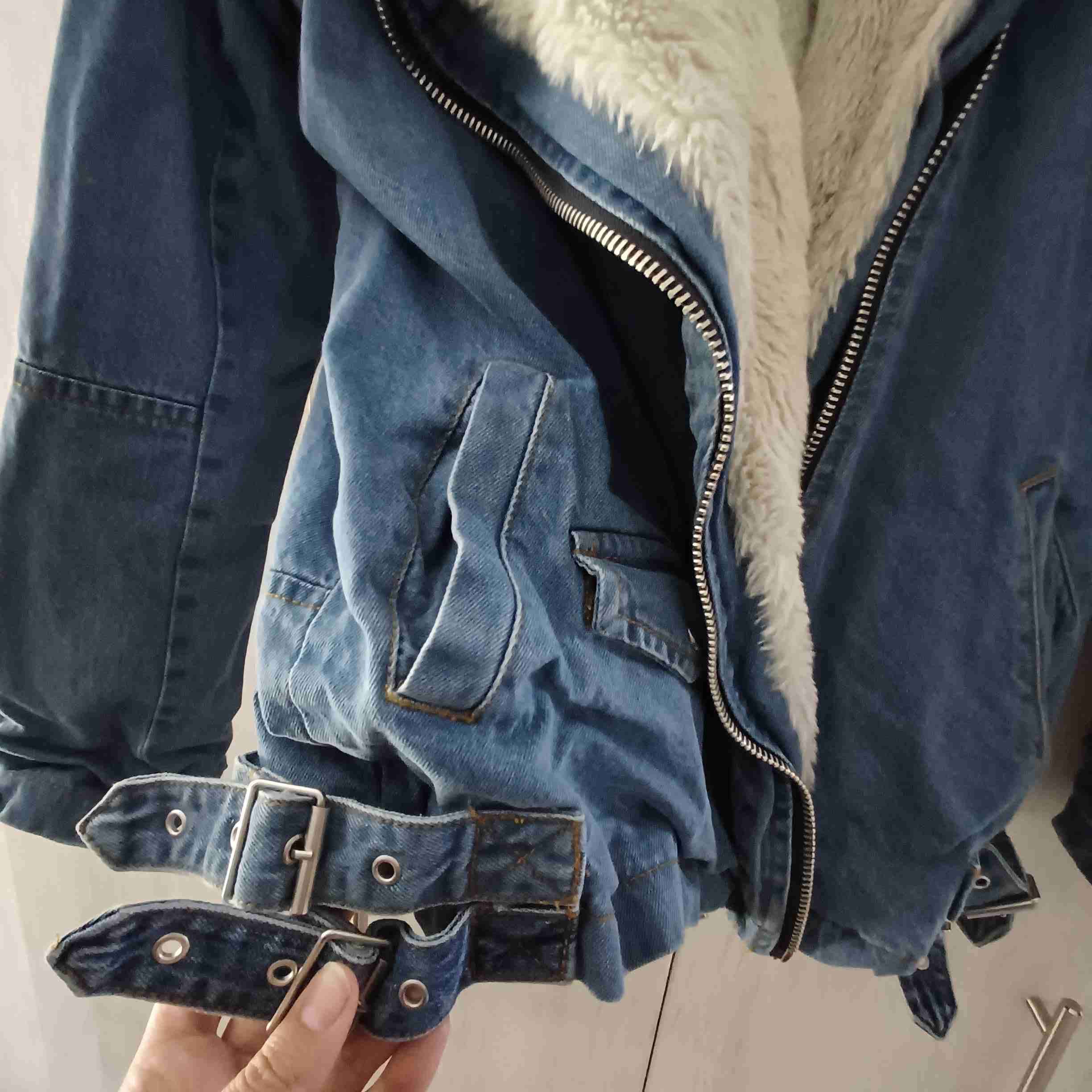 Chaqueta de denim con forro - miniatura 3