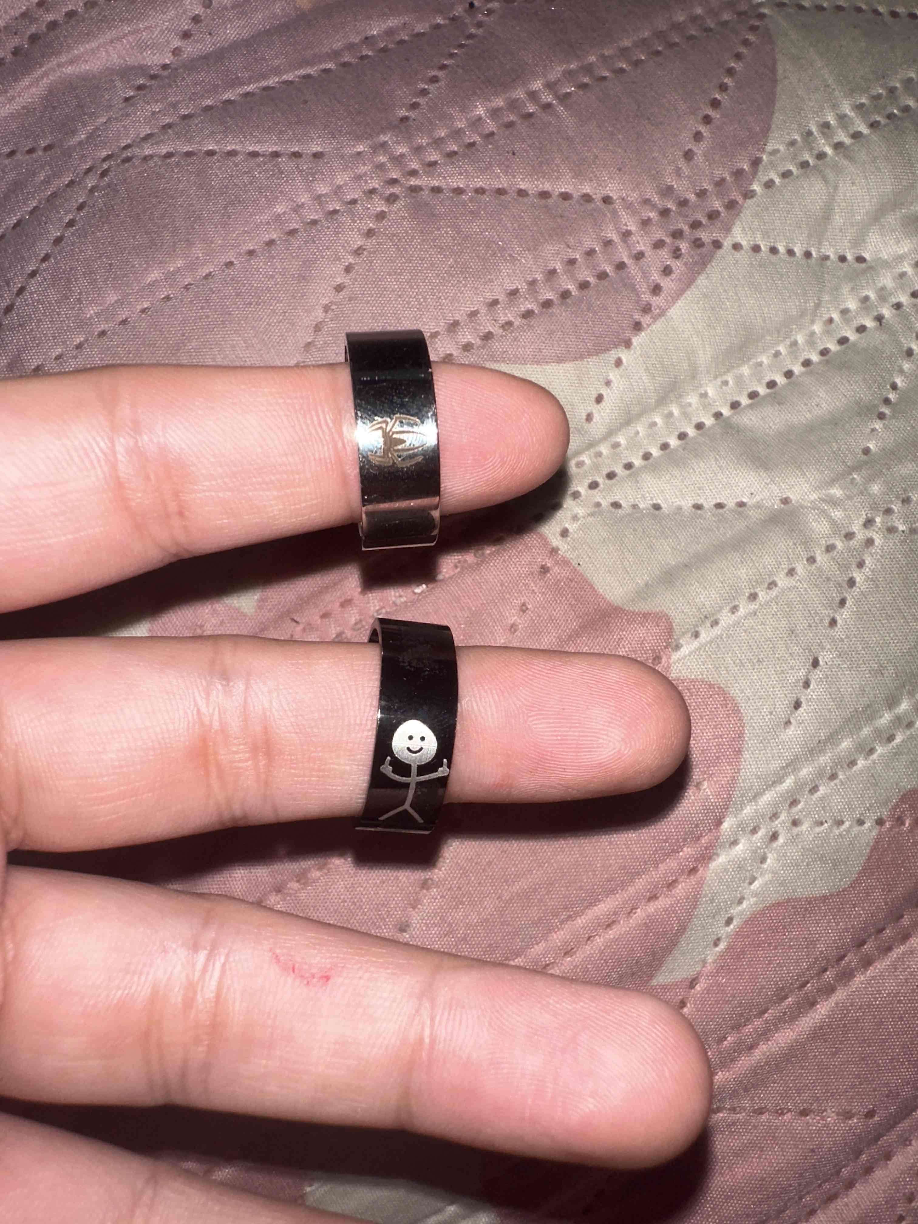 2 pulseras + 2 anillos simples - miniatura 3