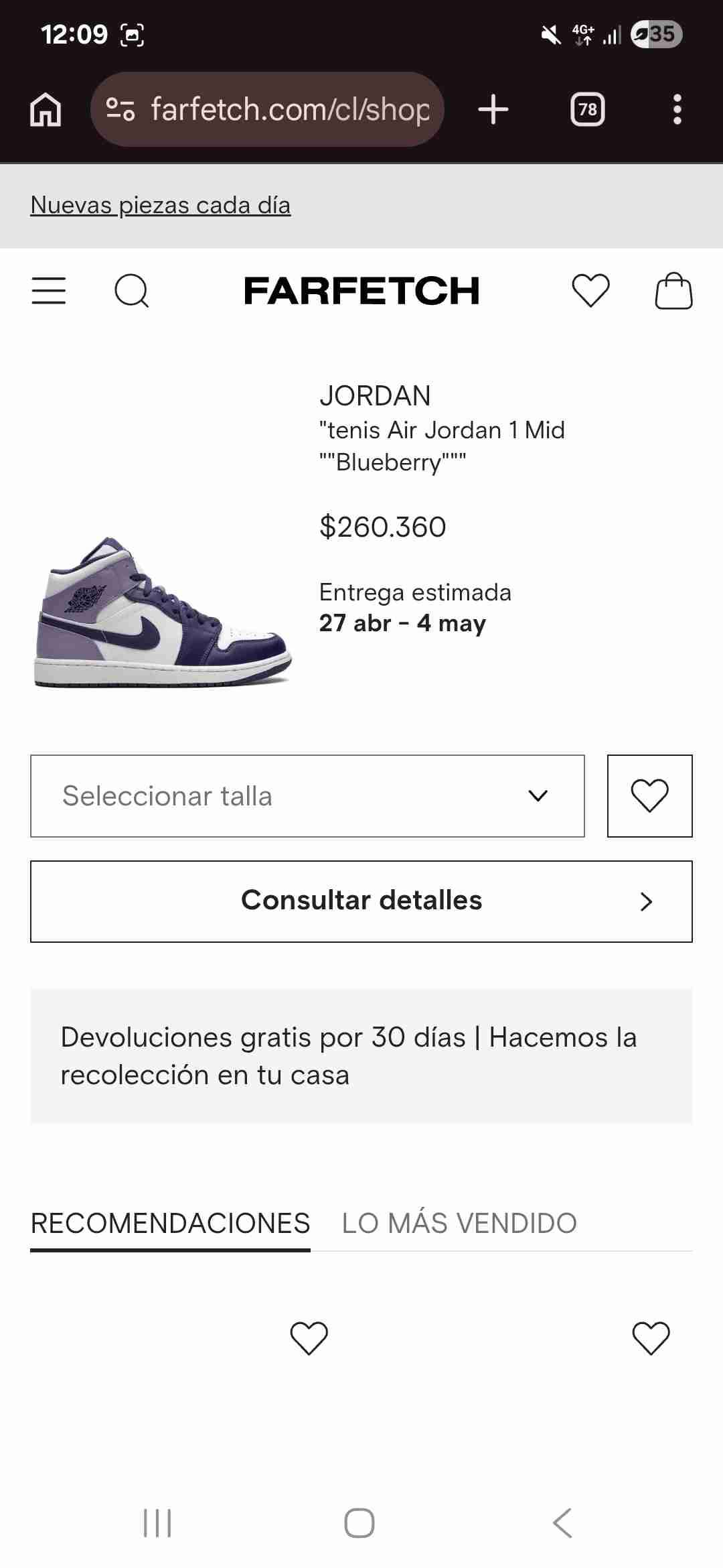 Zapatillas deportivas moradas - miniatura 3