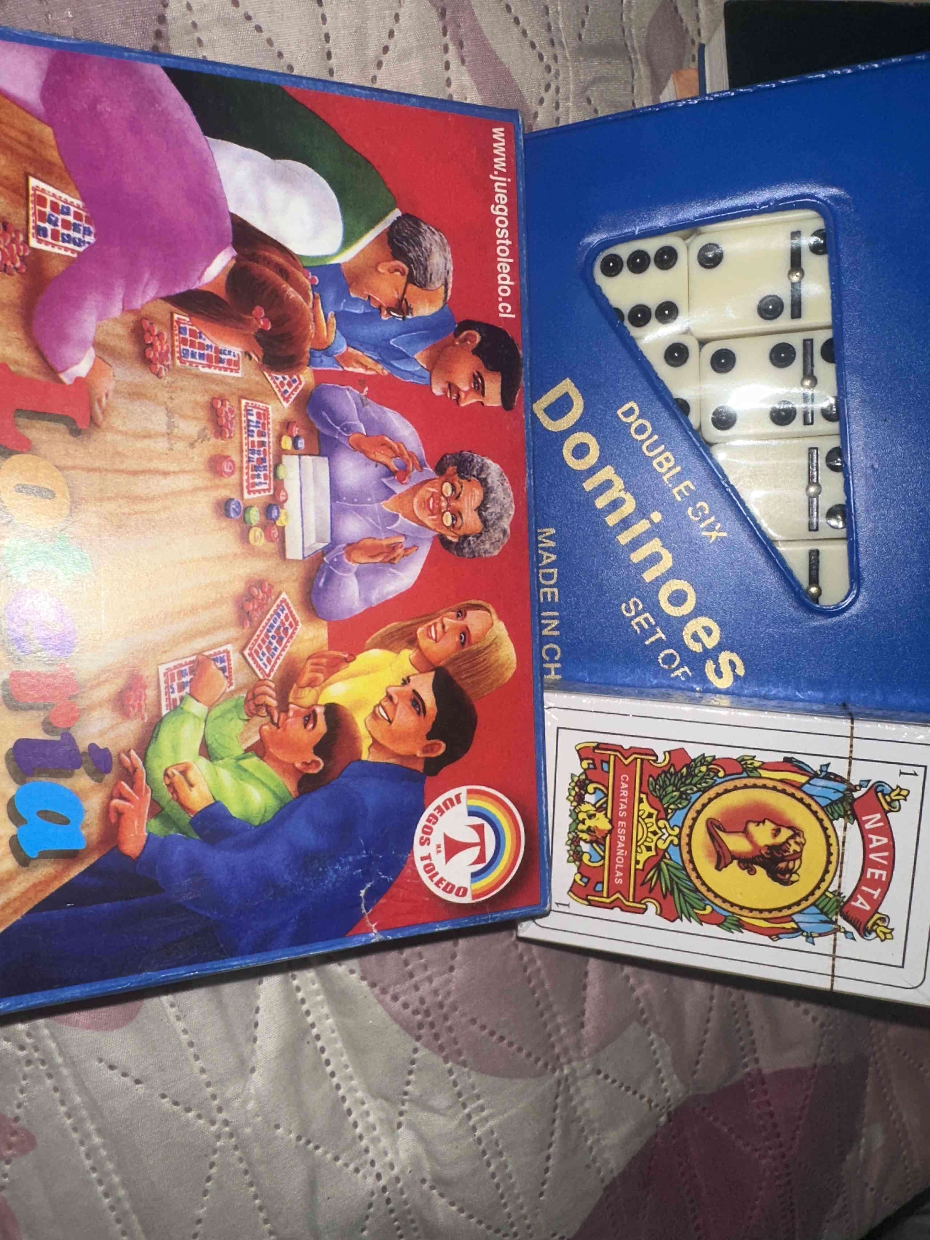 Pack juegos de mesa: Dominó + Lotería + Naipe - miniatura 4