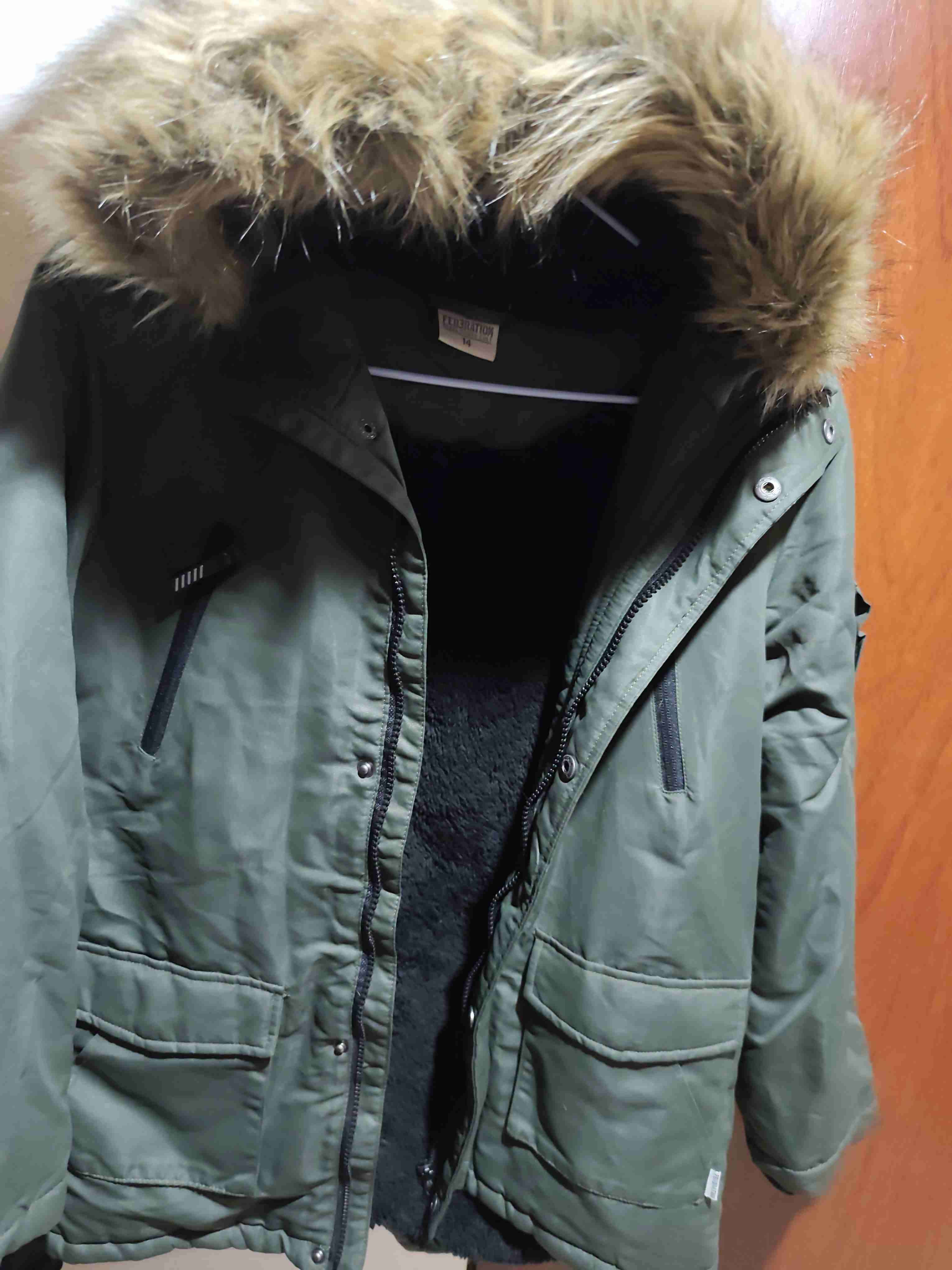 Parka de Invierno Federation – Verde Militar T14 - miniatura 1