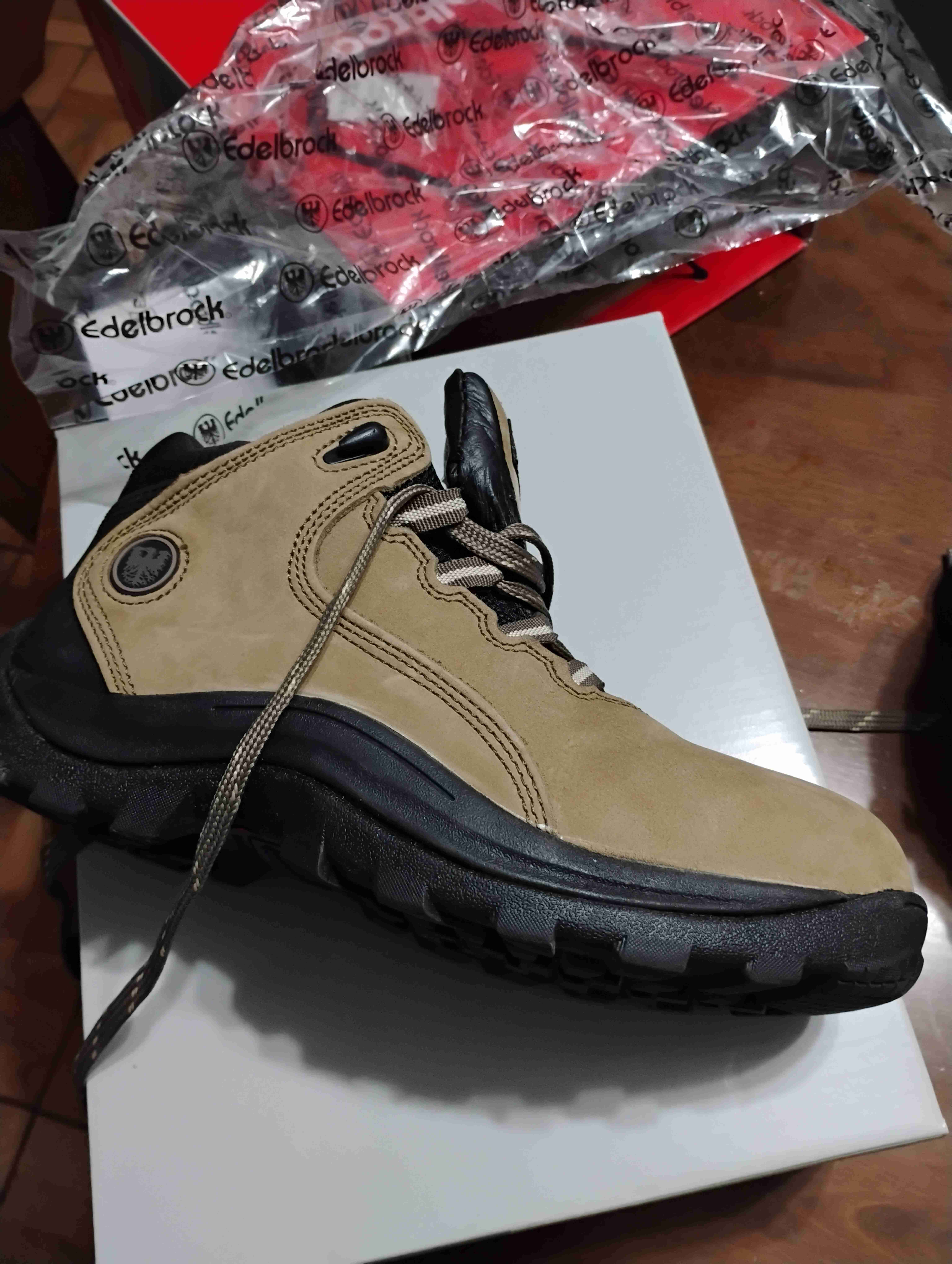Botas de trekking Edelbrock beige - miniatura 1