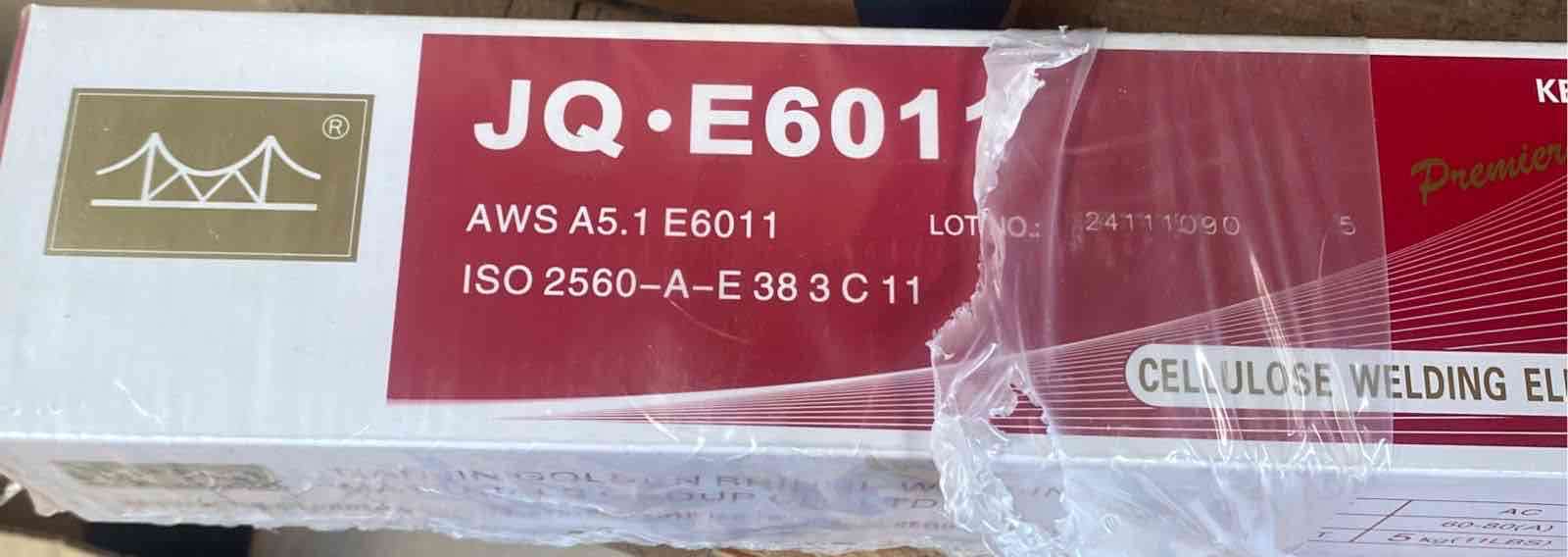 Electrodos de soldadura JQ E6011