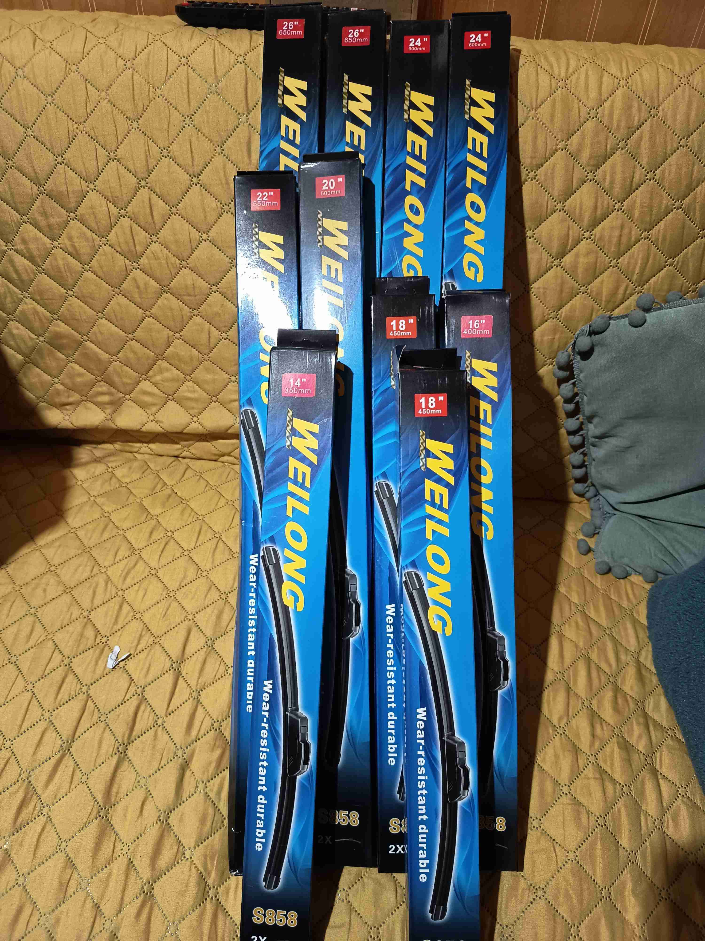 Juego de limpiaparabrisas Weilong