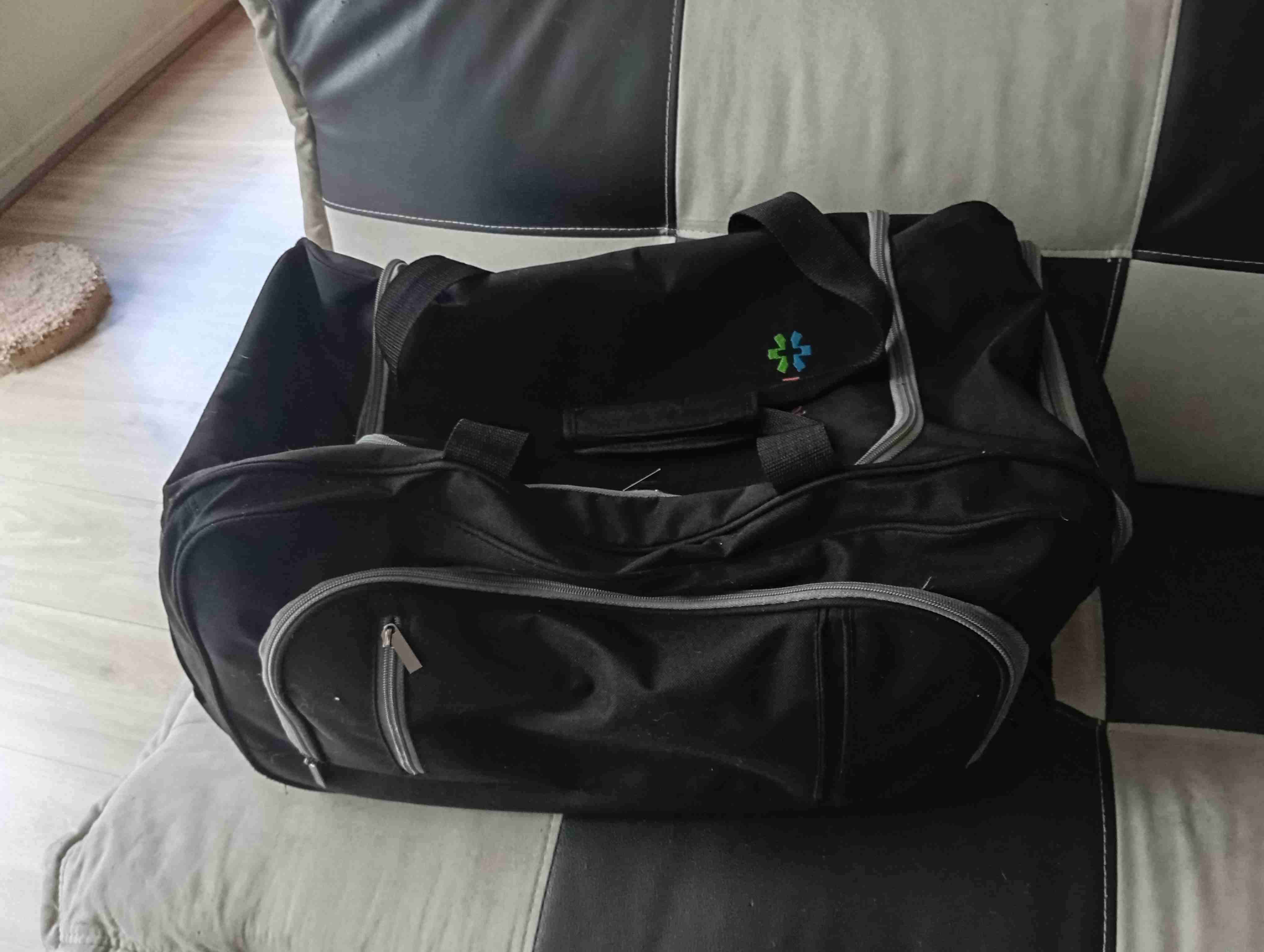 Bolso Deportivo Negro/Rojo marca HEAD 55 Combat - miniatura 1