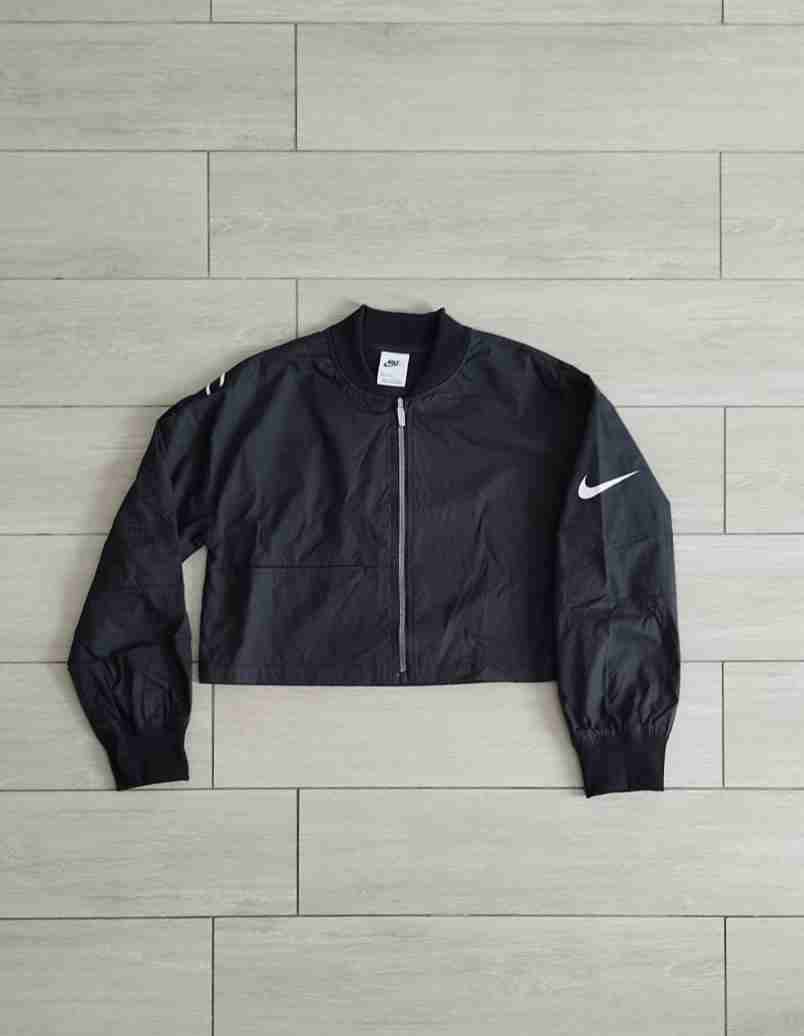 Chaqueta negra deportiva Nike - miniatura 1