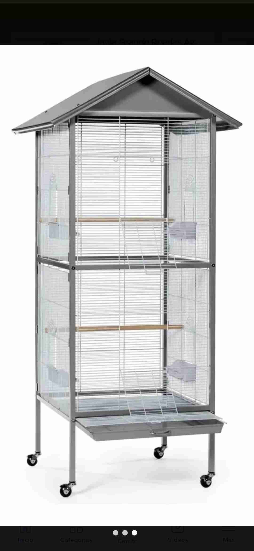 Jaula grande para aves - miniatura 1
