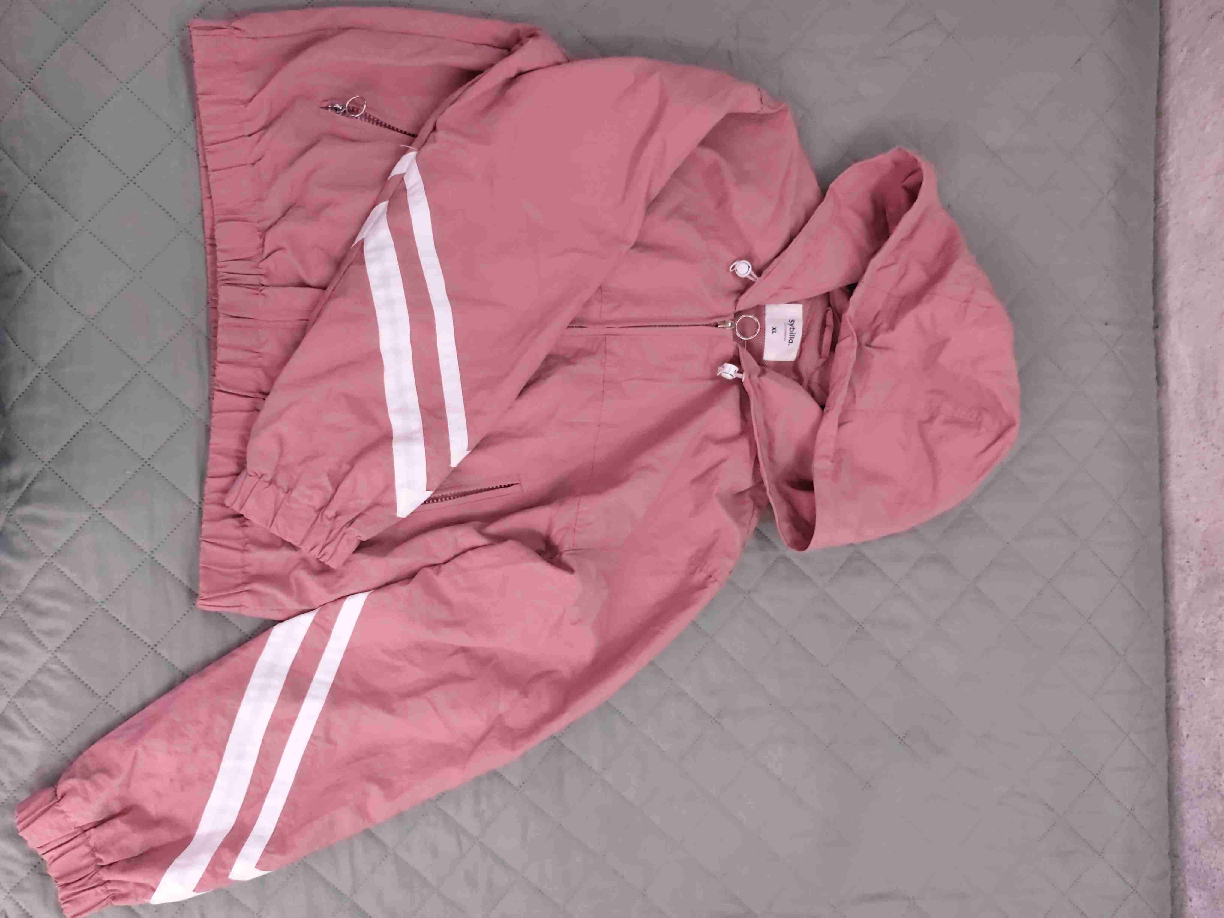 Chaqueta Cortavientos Mujer Sybilla Talla XL Rosa - miniatura 2